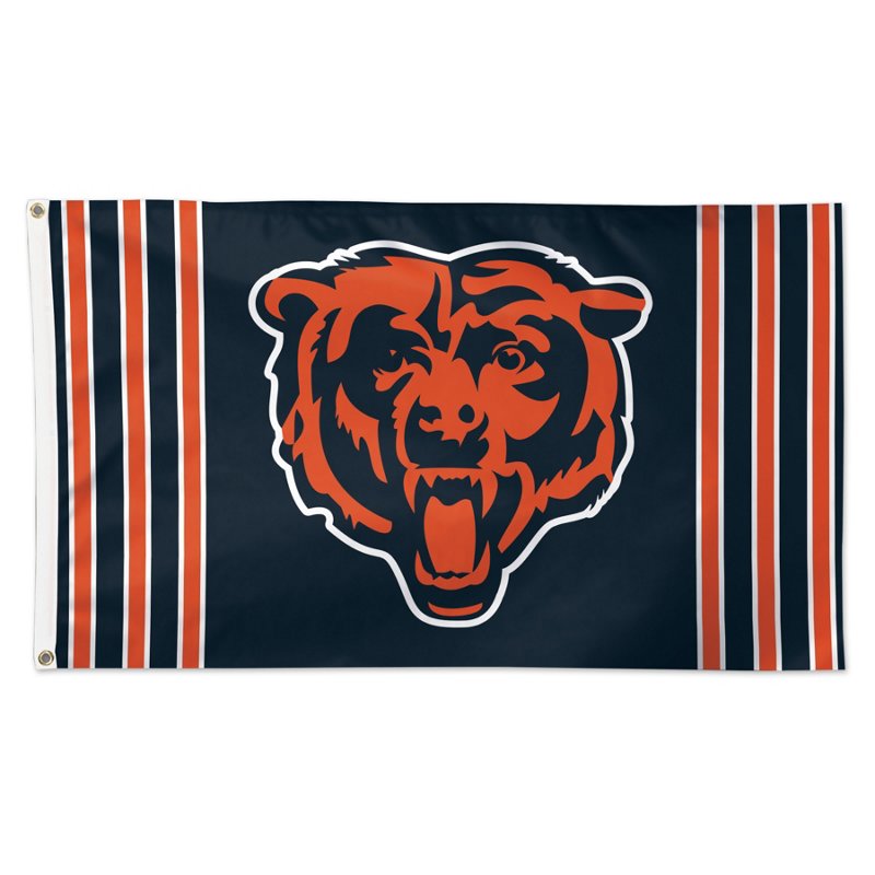 WinCraft Chicago Bears 3' x 5' Vertical Stripes Deluxe Single-Sided Flag