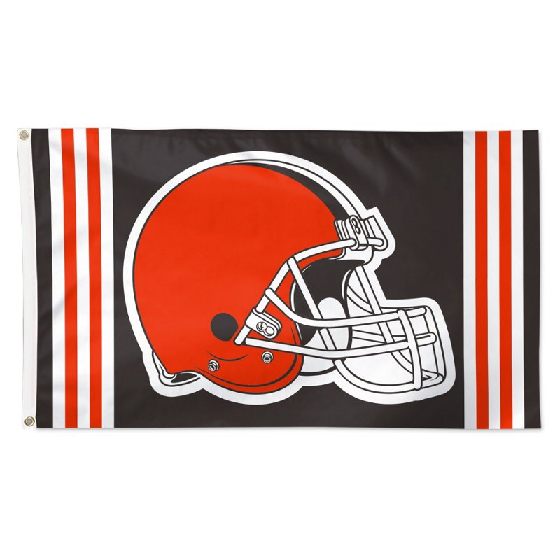WinCraft Cleveland Browns Vertical Stripe Deluxe Flag