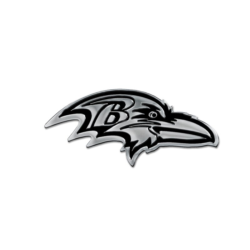 WinCraft Baltimore Ravens Chrome Auto Emblem
