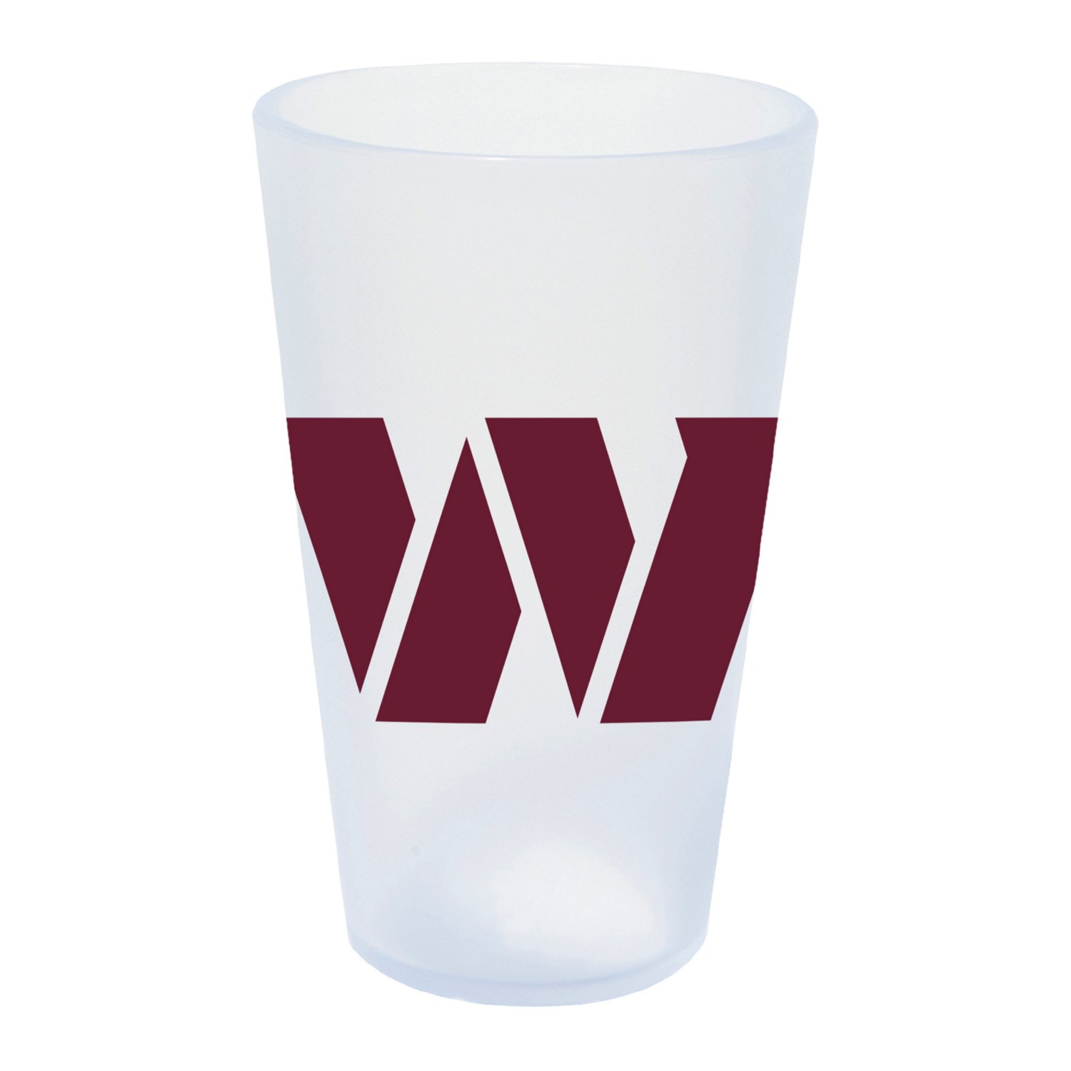 WinCraft Washington Commanders 16 oz Icicle Silicone Pint Glass