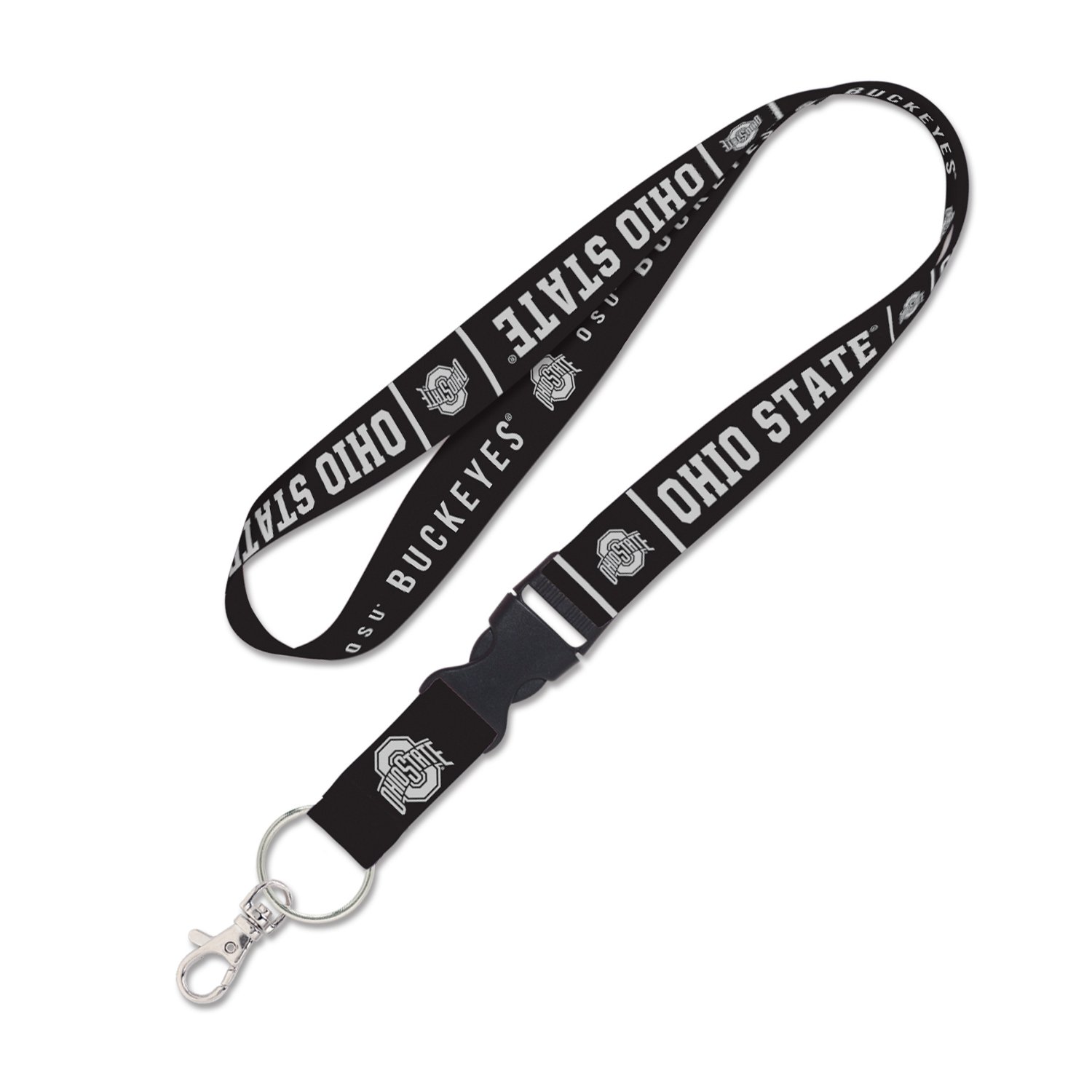 WinCraft Ohio State University Blackout Lanyard