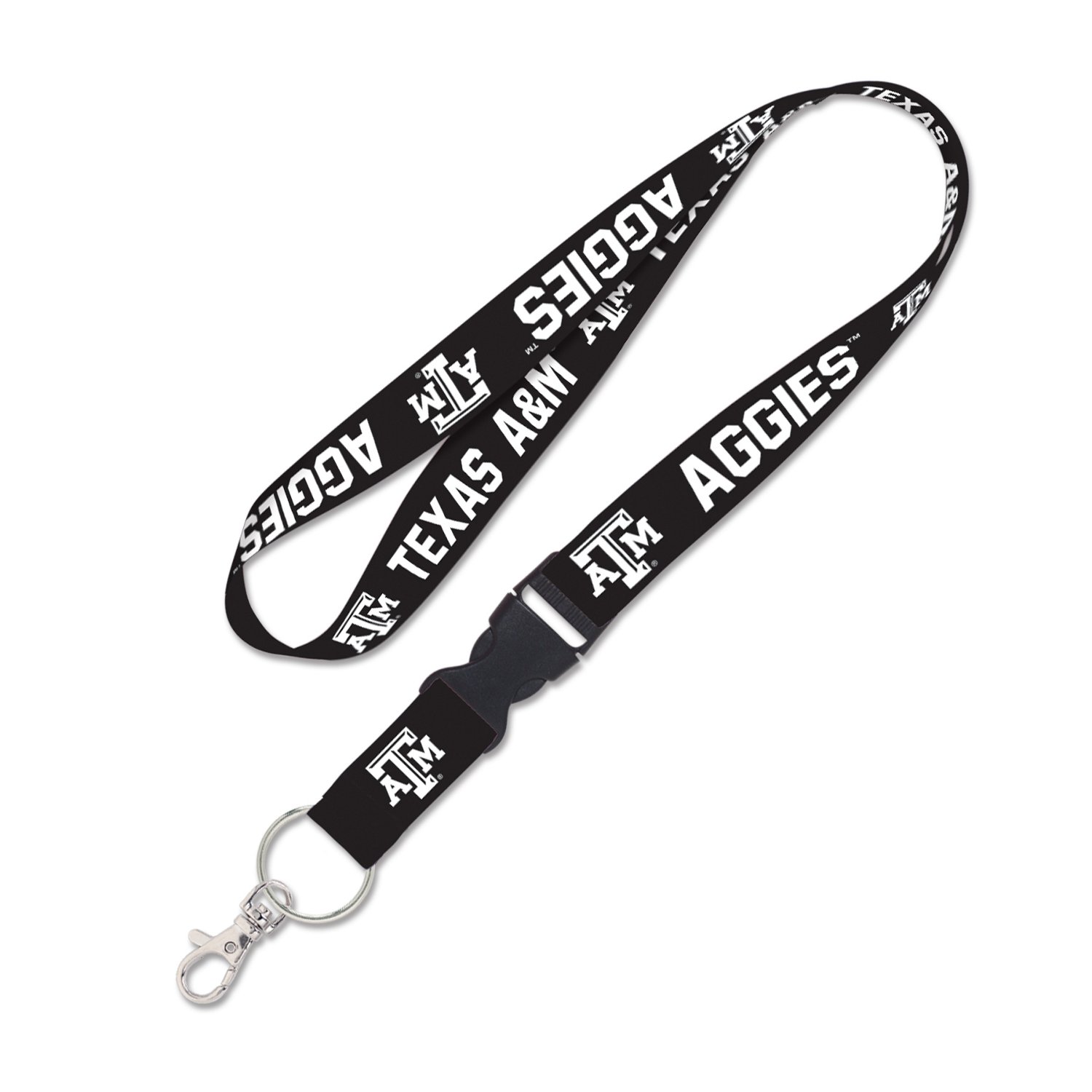 WinCraft Texas A&M University Blackout Lanyard