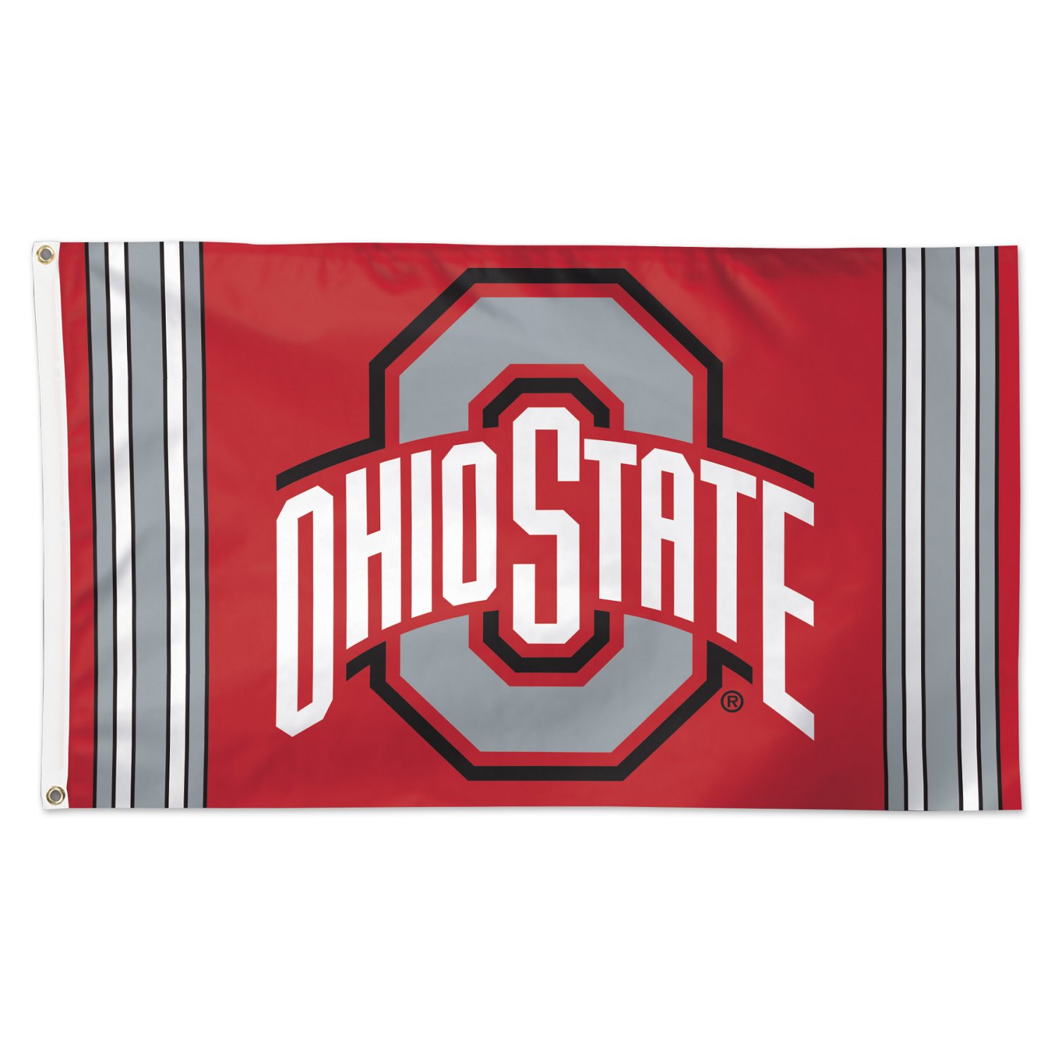 WinCraft Ohio State University Vertical Stripe Deluxe Flag
