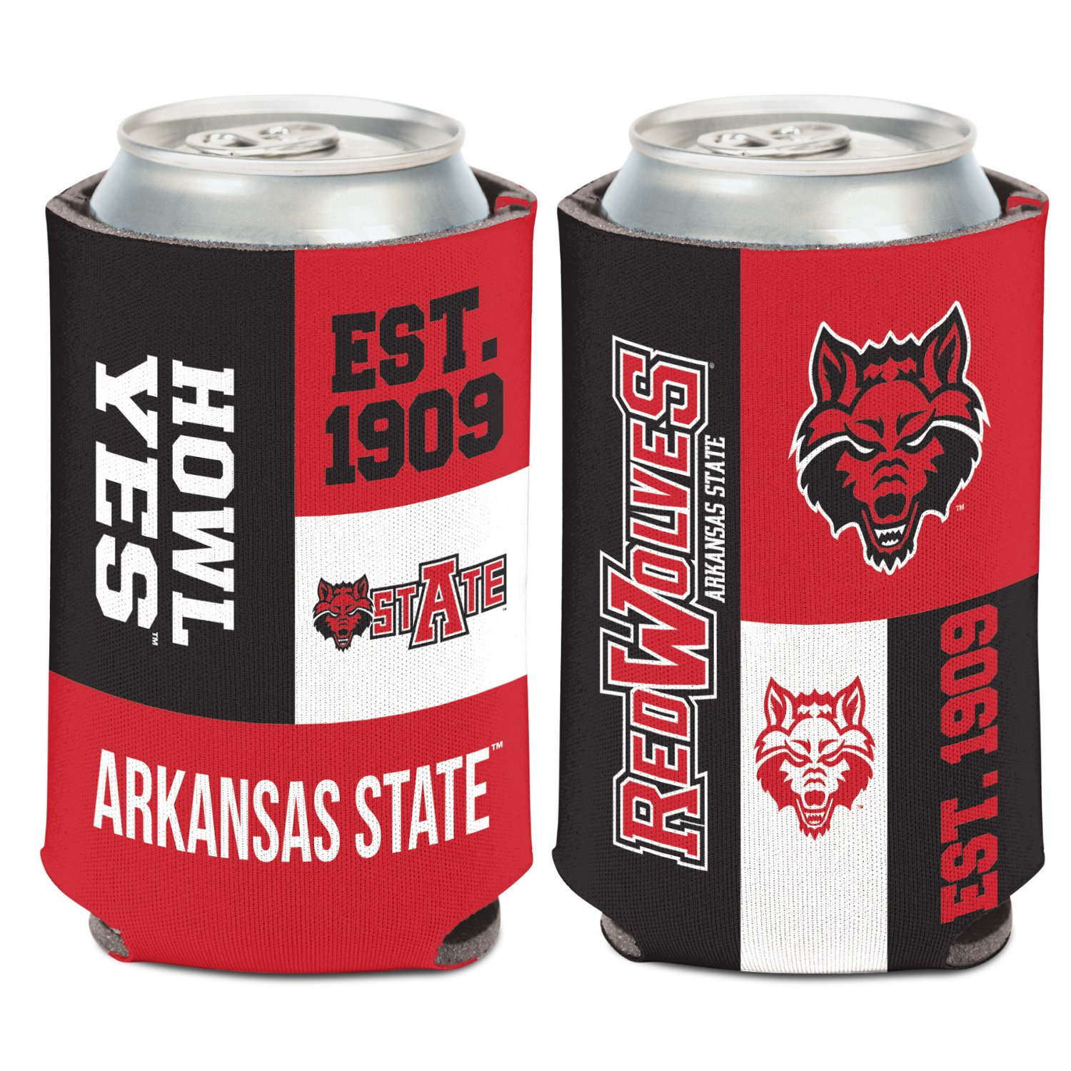 WinCraft Arkansas State University Color Block Can Cooler