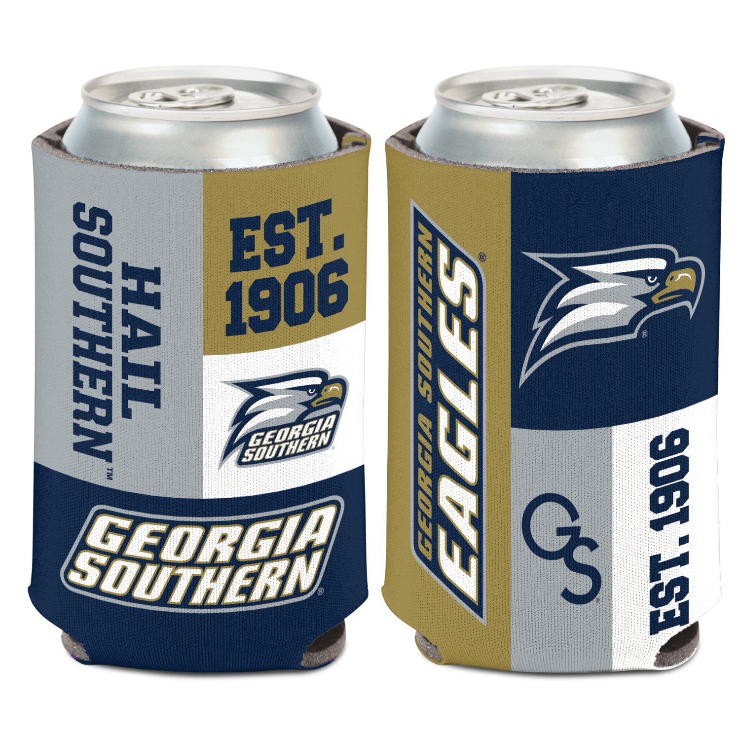 WinCraft Georgia Southern University Color Block Can Cooler