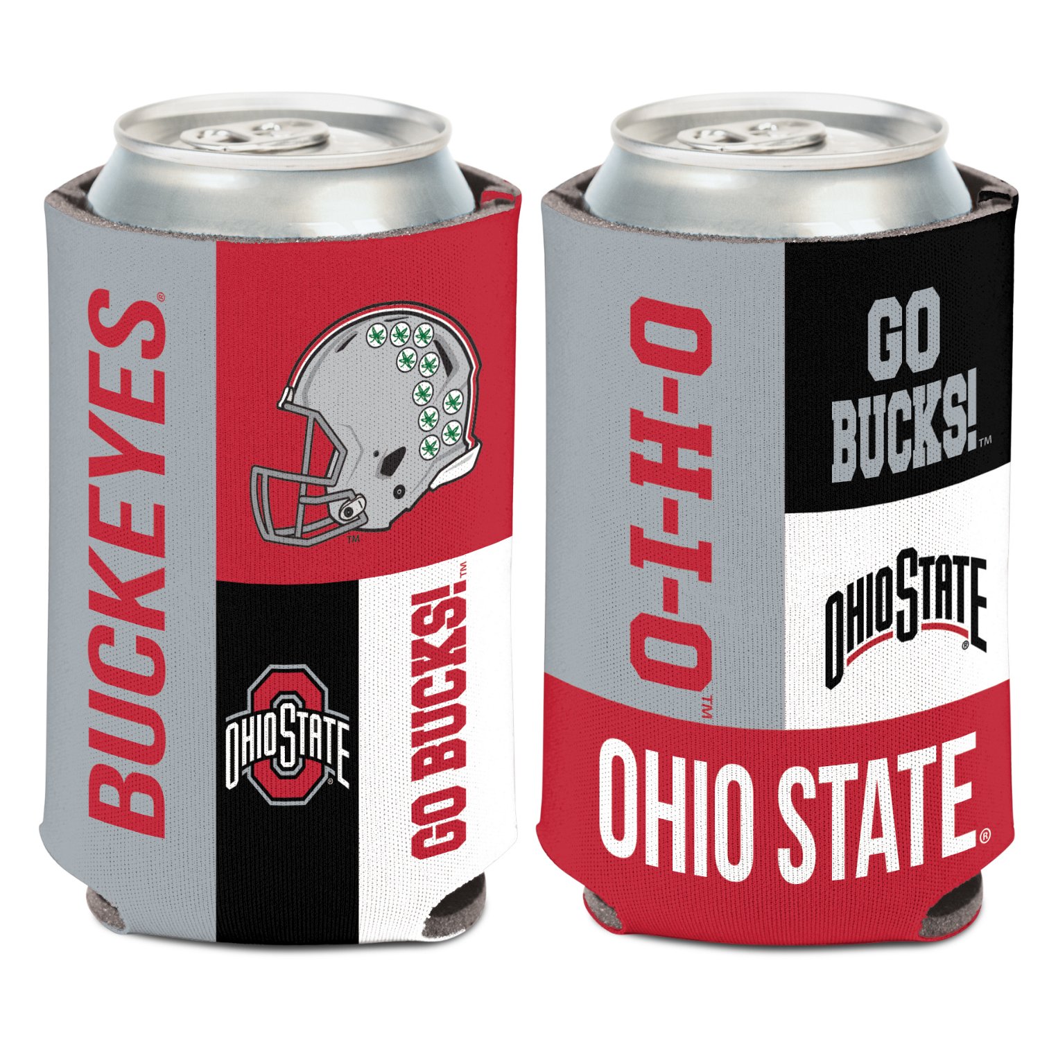 WinCraft Ohio State University Color Block Can Cooler