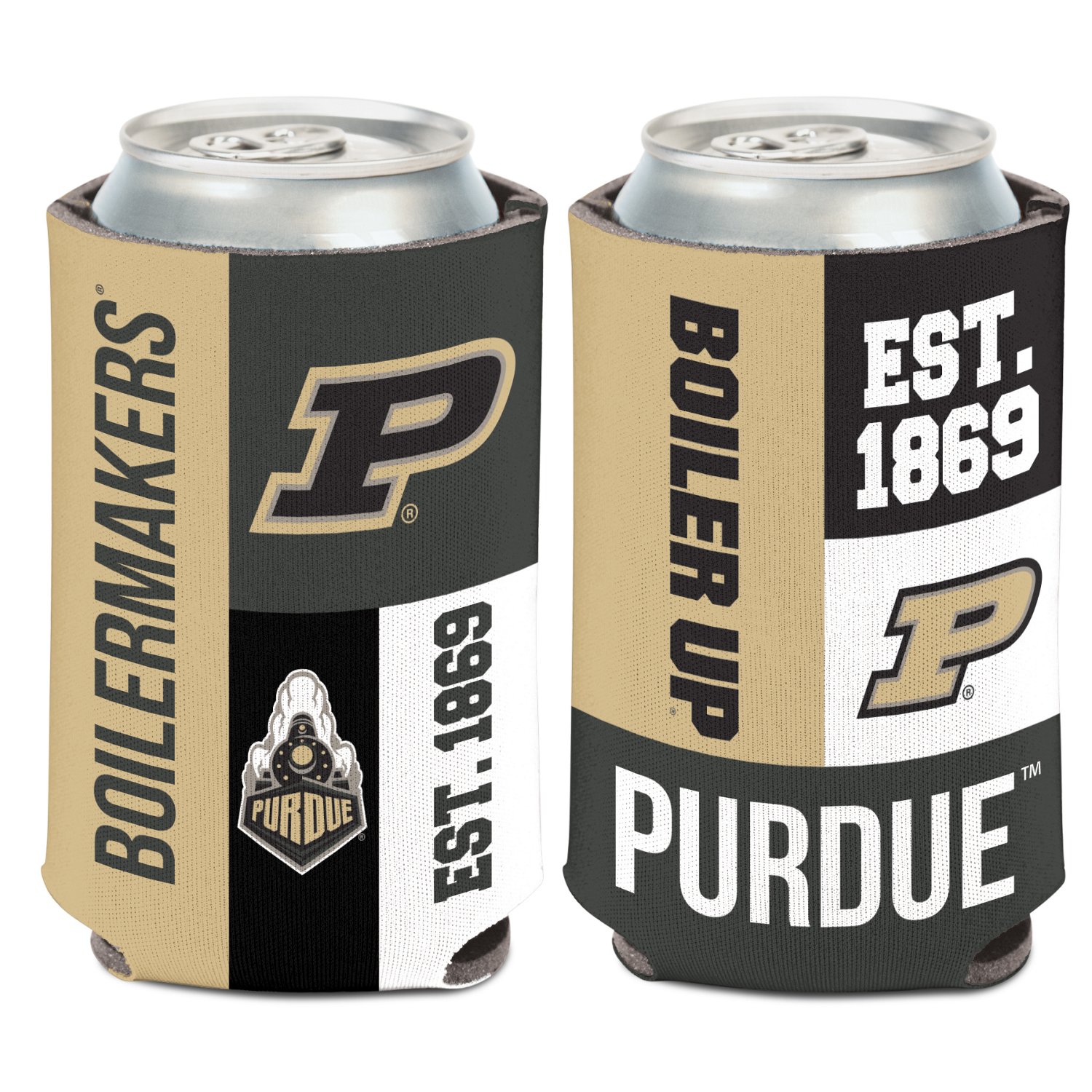 WinCraft Purdue University Color Block Can Cooler