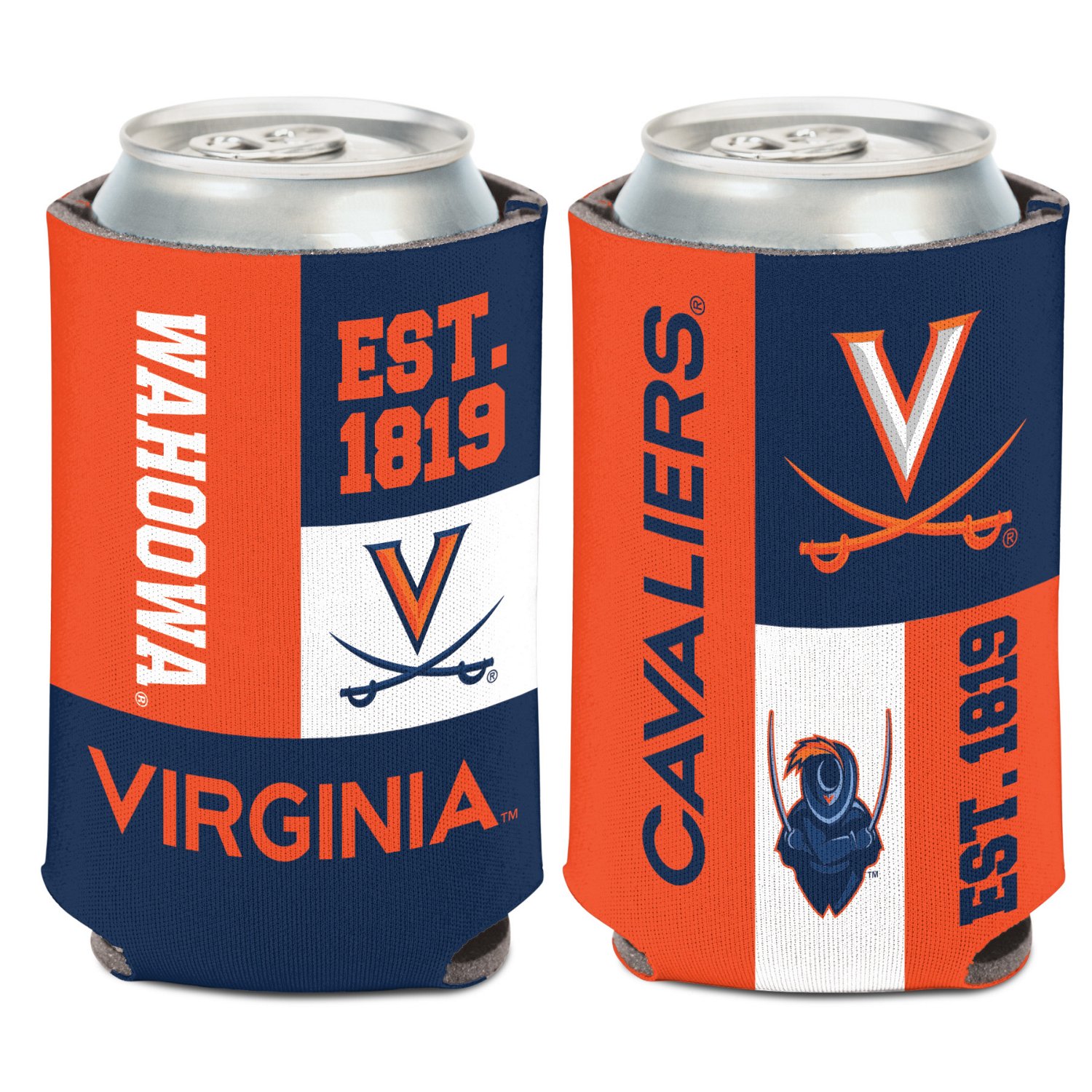 WinCraft University of Virginia Color Block Can Cooler