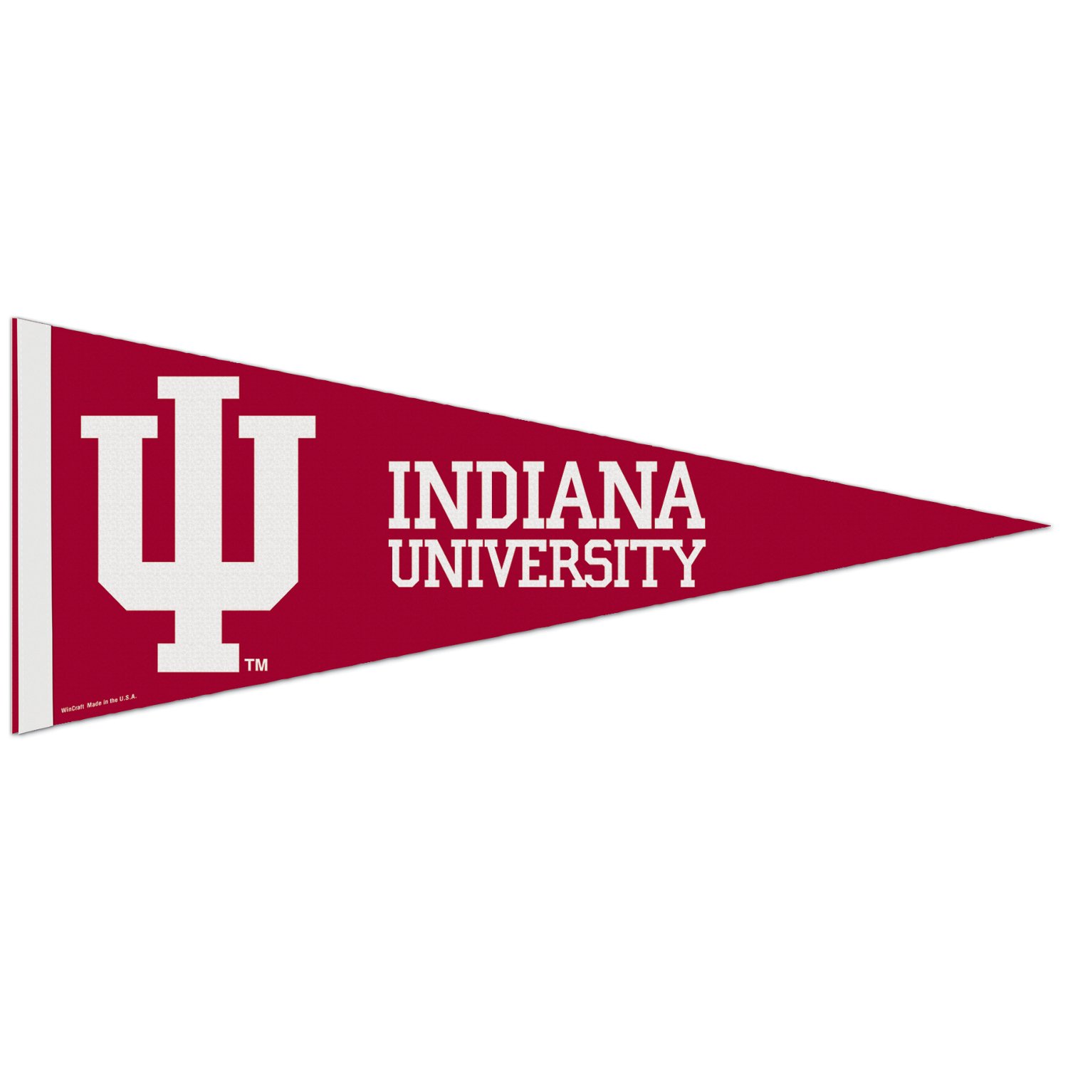WinCraft Indiana Hoosiers Primary Logo Premium Quality Pennant