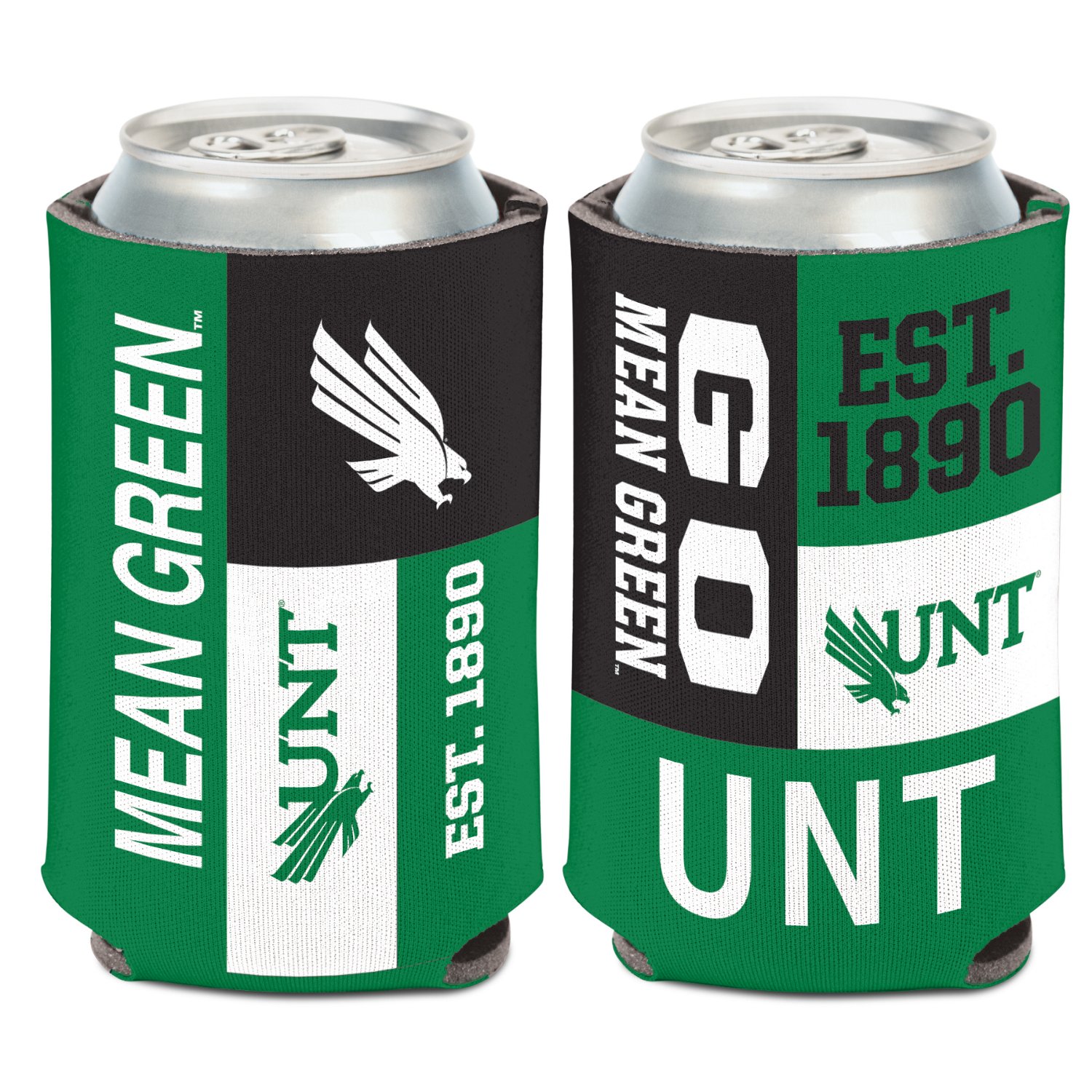 WinCraft University of North Texas Color Block Can Cooler