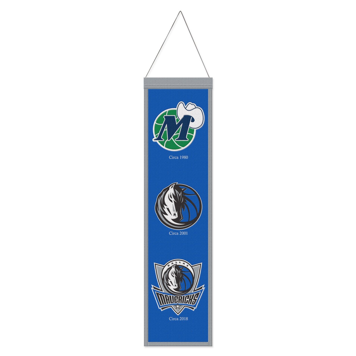 WinCraft Dallas Mavericks Evolution Wool Banner