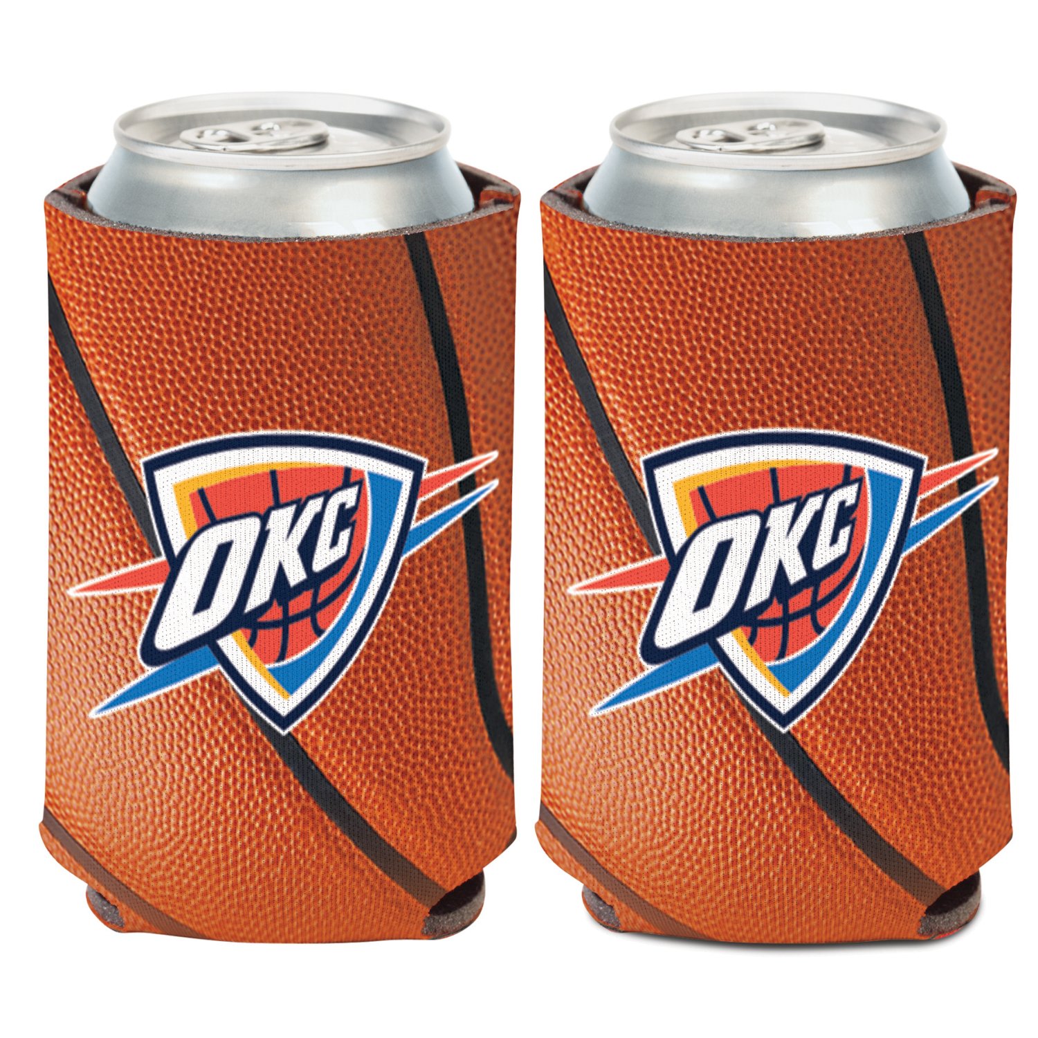 WinCraft Oklahoma City Thunder Basketball 12 oz Can Cooler