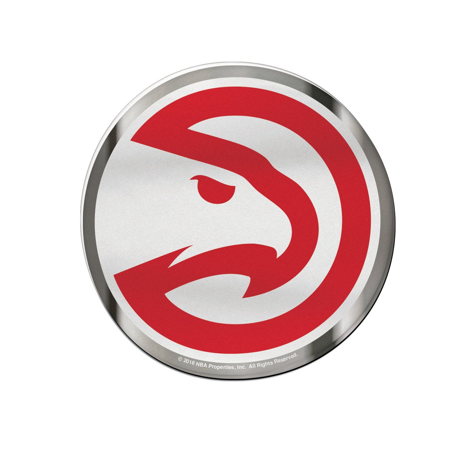 WinCraft Atlanta Hawks Acrylic Auto Emblem