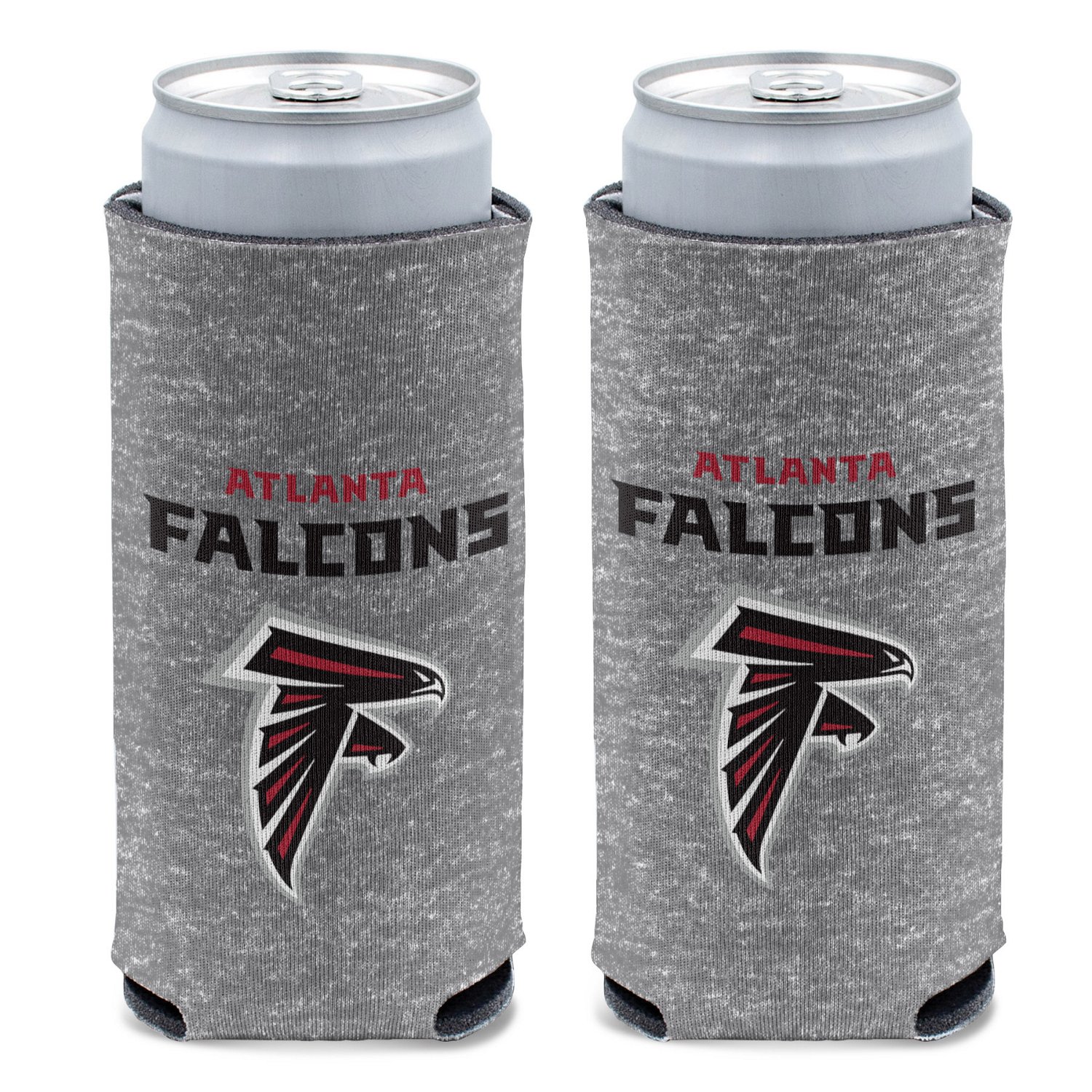 WinCraft Atlanta Falcons Heather Slim Can Cooler