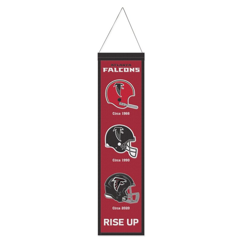 WinCraft Atlanta Falcons 8" x 32" Evolution Banner