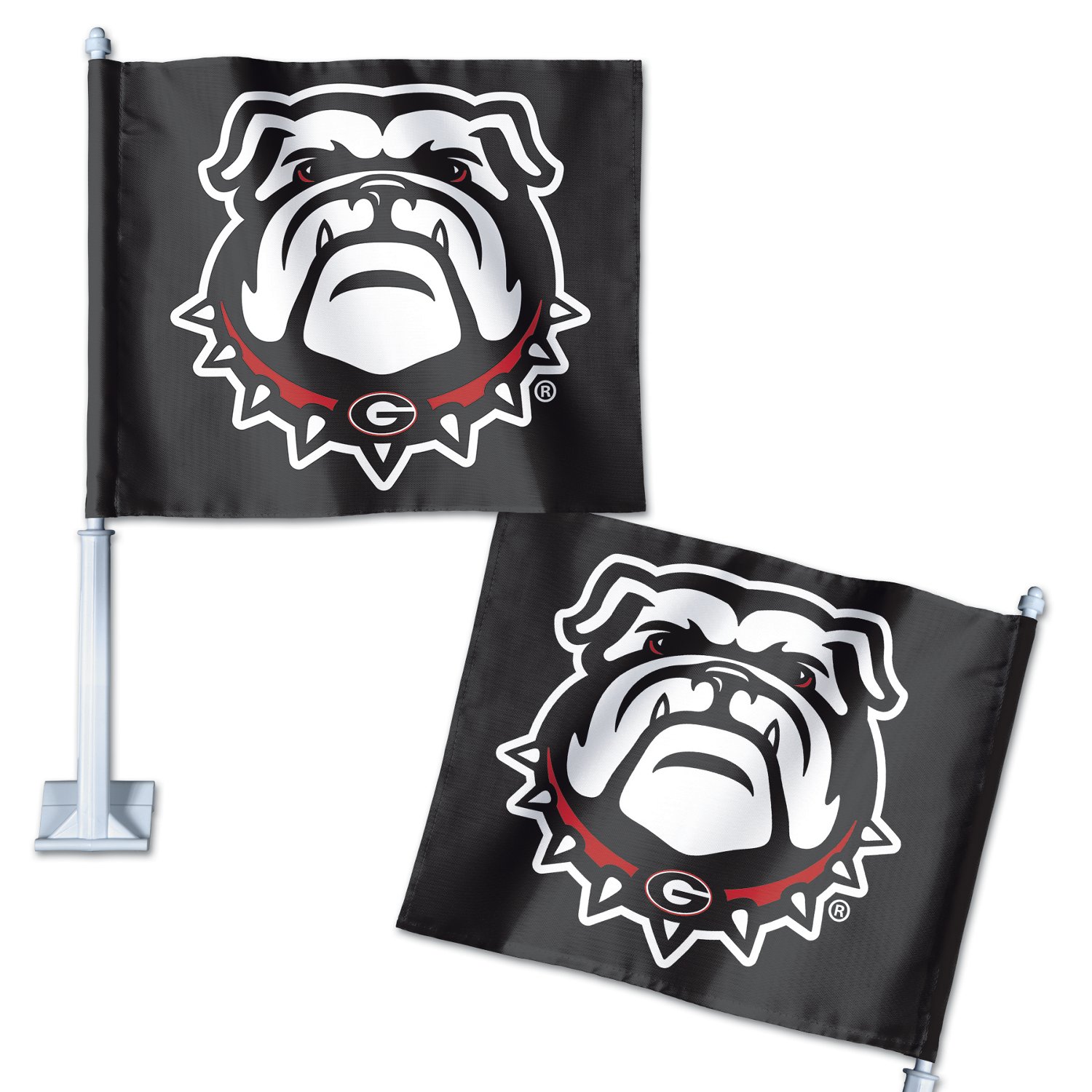 WinCraft University of Georgia Mascot Car Flag