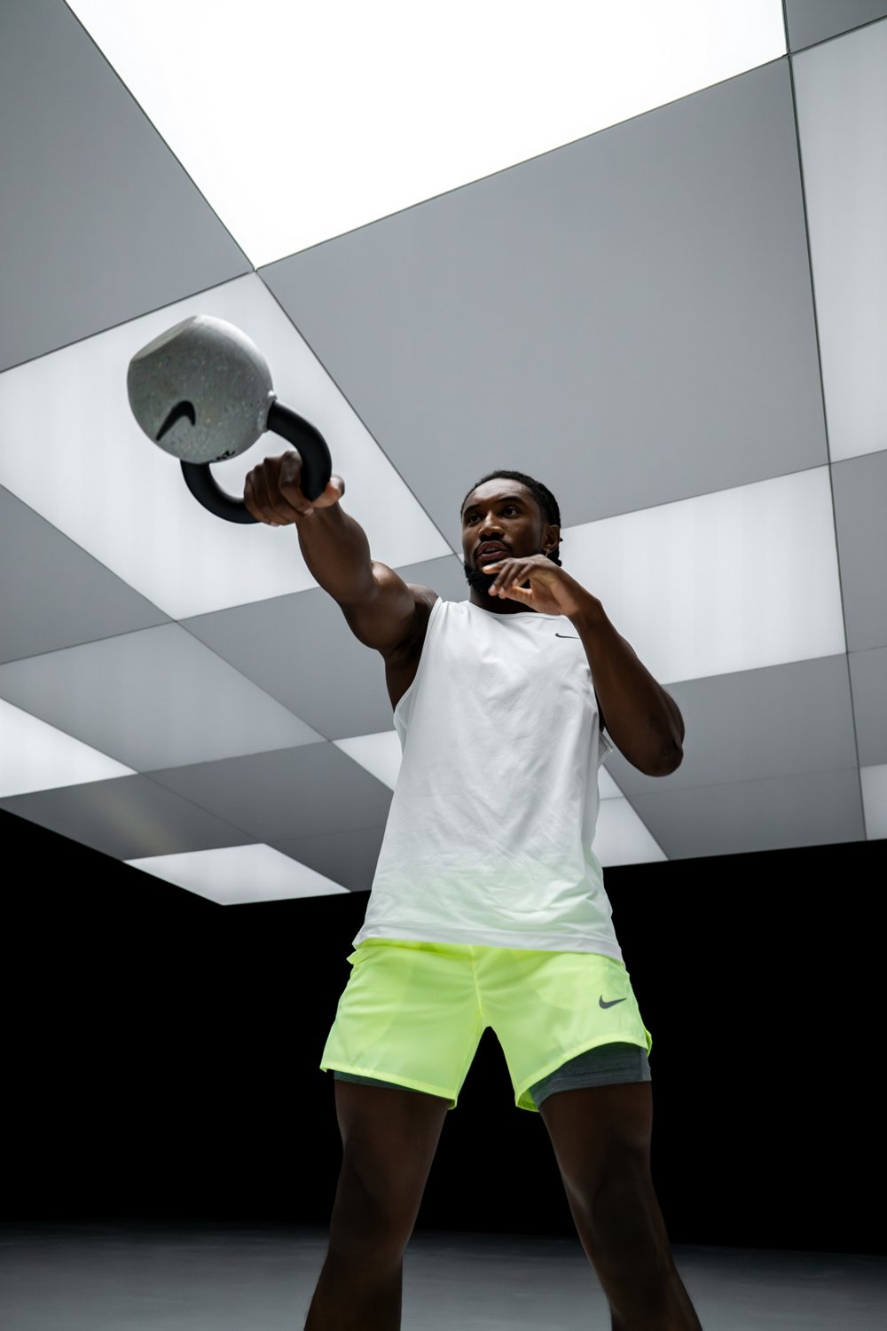 Nike Rubber-Coated Kettlebell