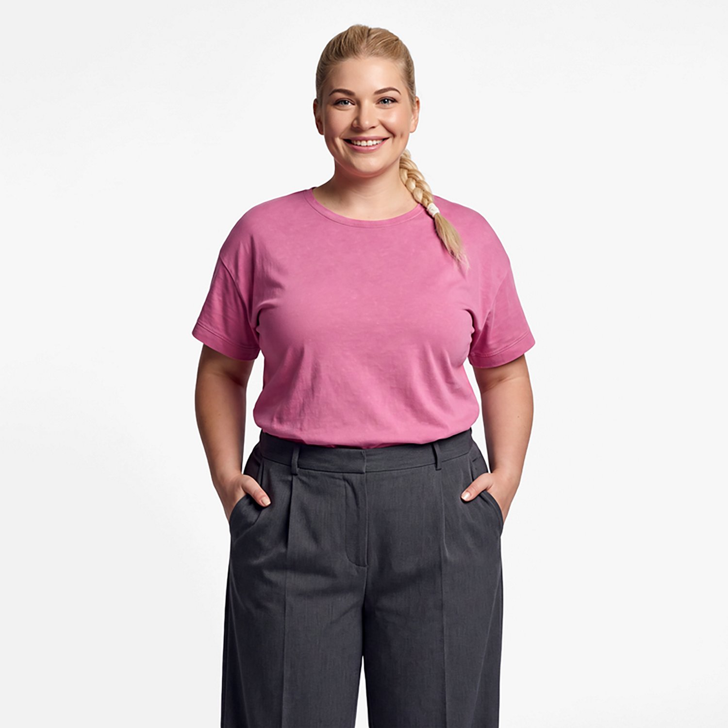 BCG Women's Plus Lifestyle Short Sleeve Comet Wash T-Shirt