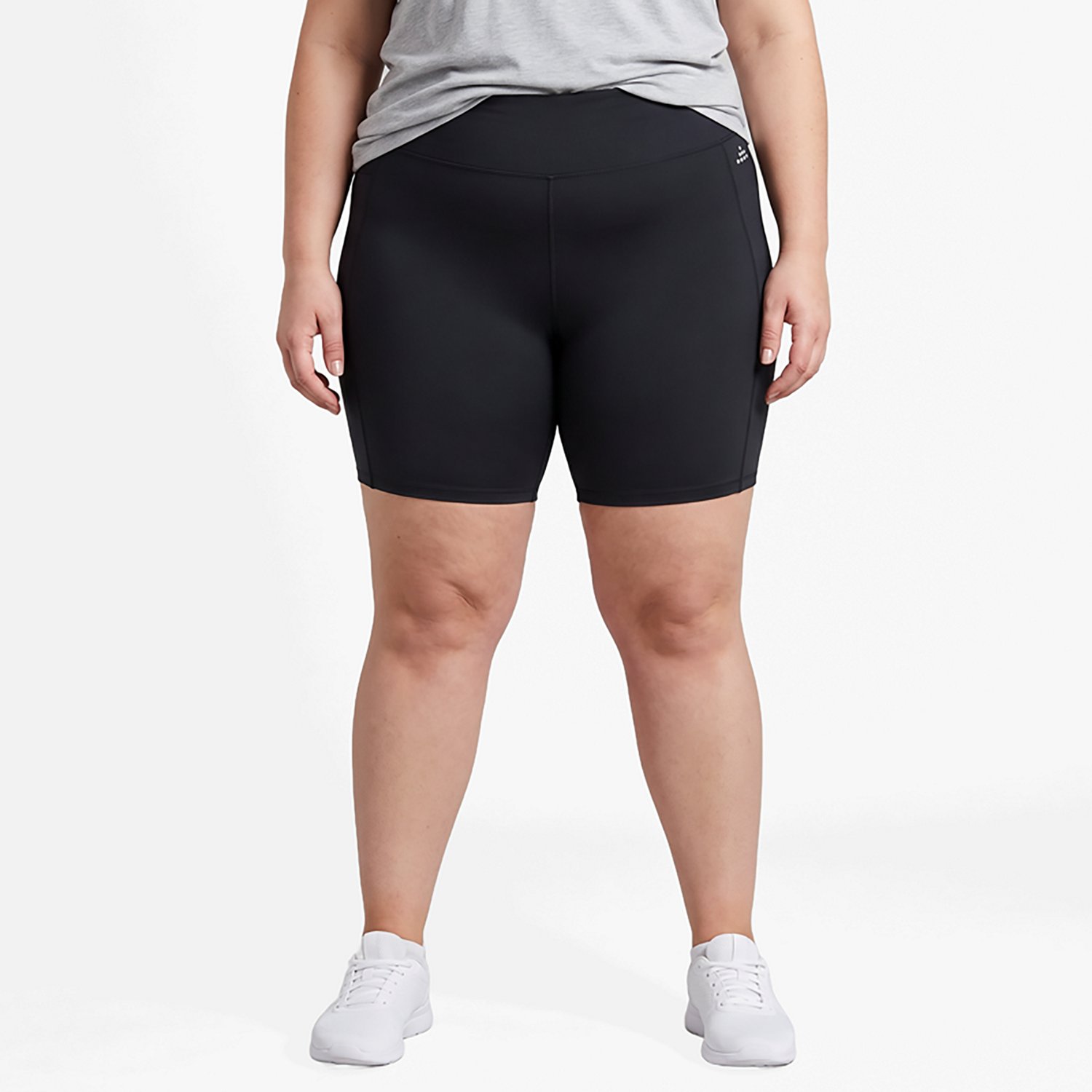 BCG Women's Plus HI Pocket Bike Shorts 7 in.