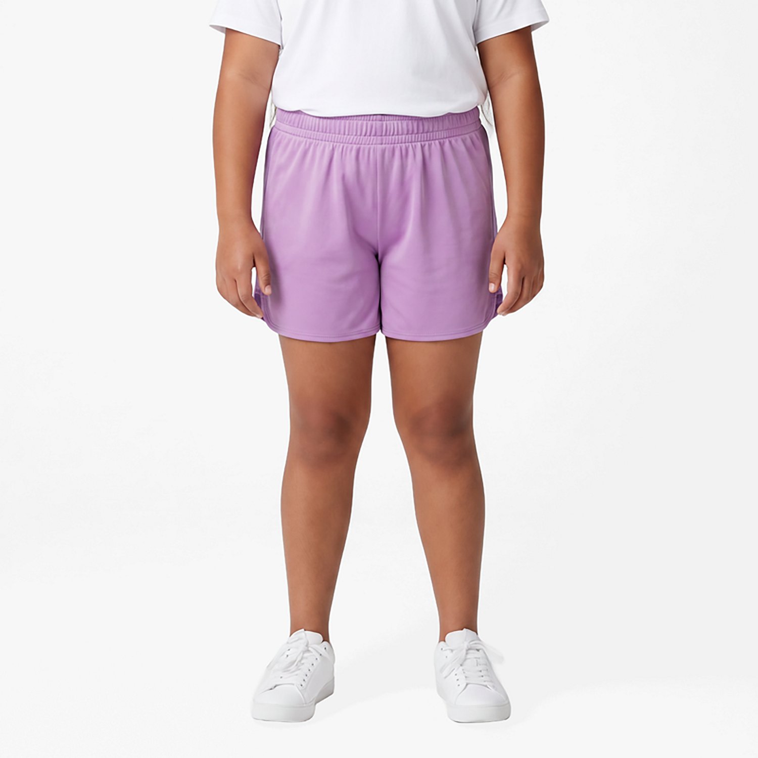 BCG Girls' Turbo Texture Side Mesh Short