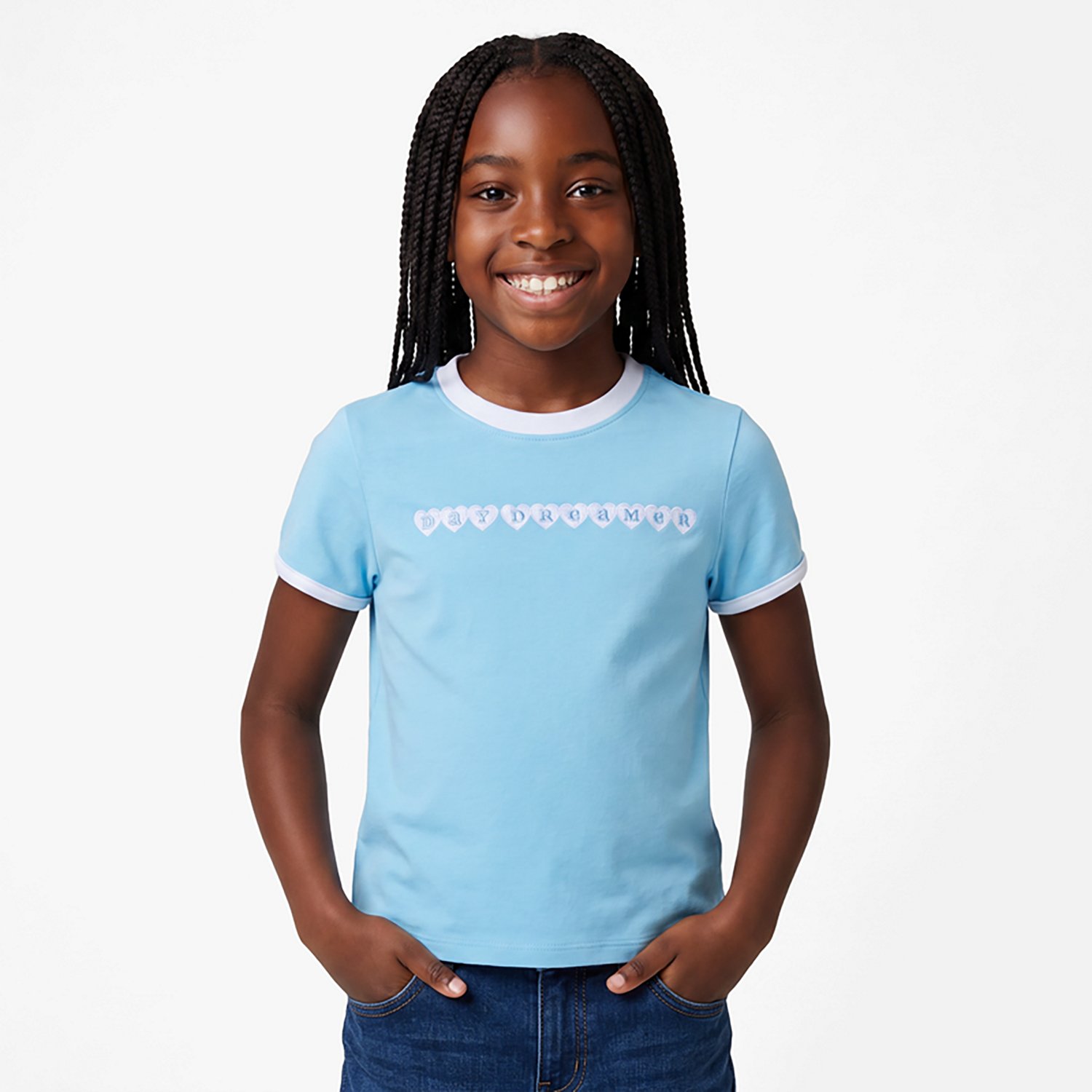 BCG Girls' Emroidered Baby T-Shirt