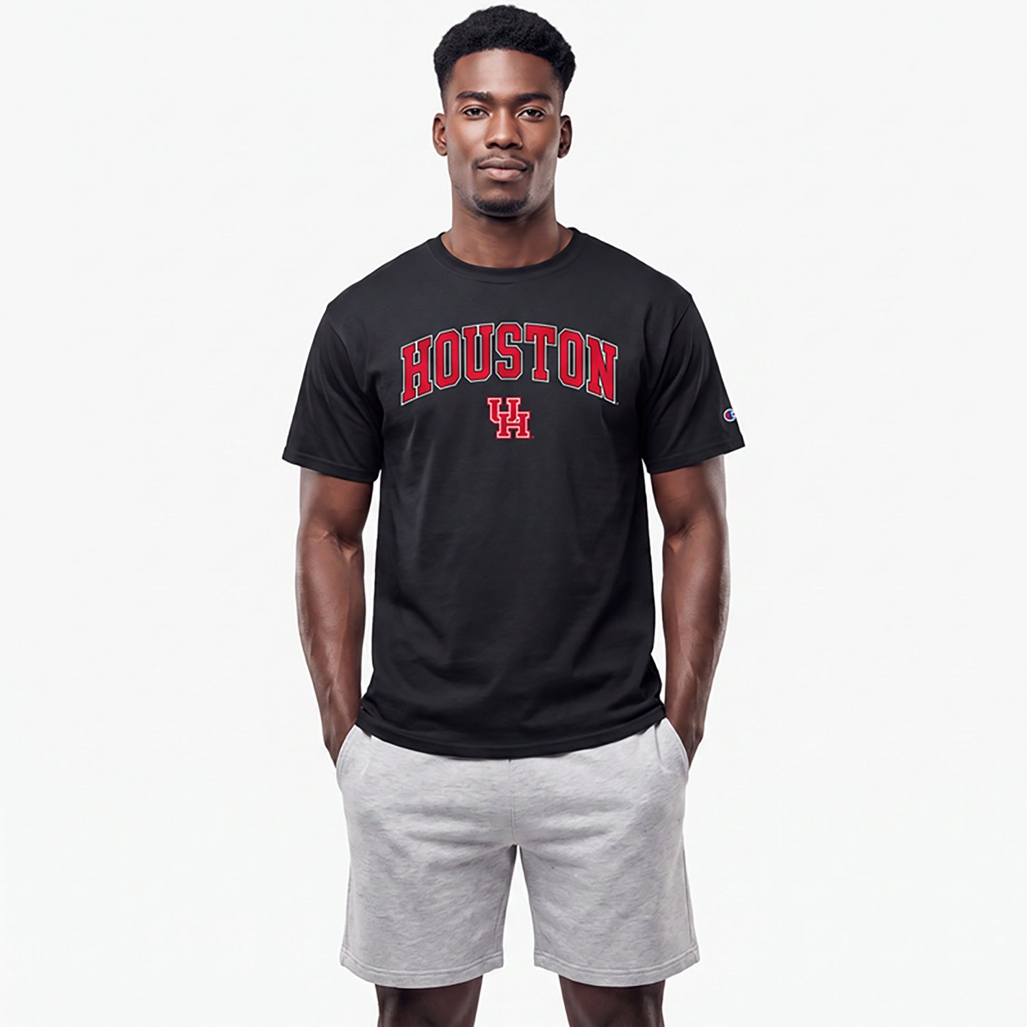 Champion Houston Cougars Arch Over Logo T-Shirt