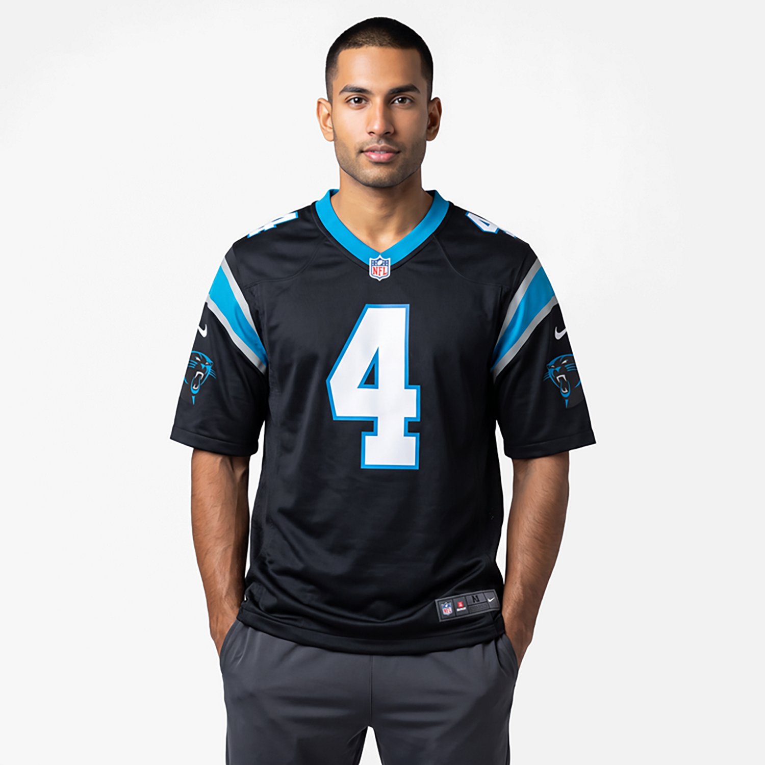 Nike Men's Panthers T. McMillan Home Player Jersey