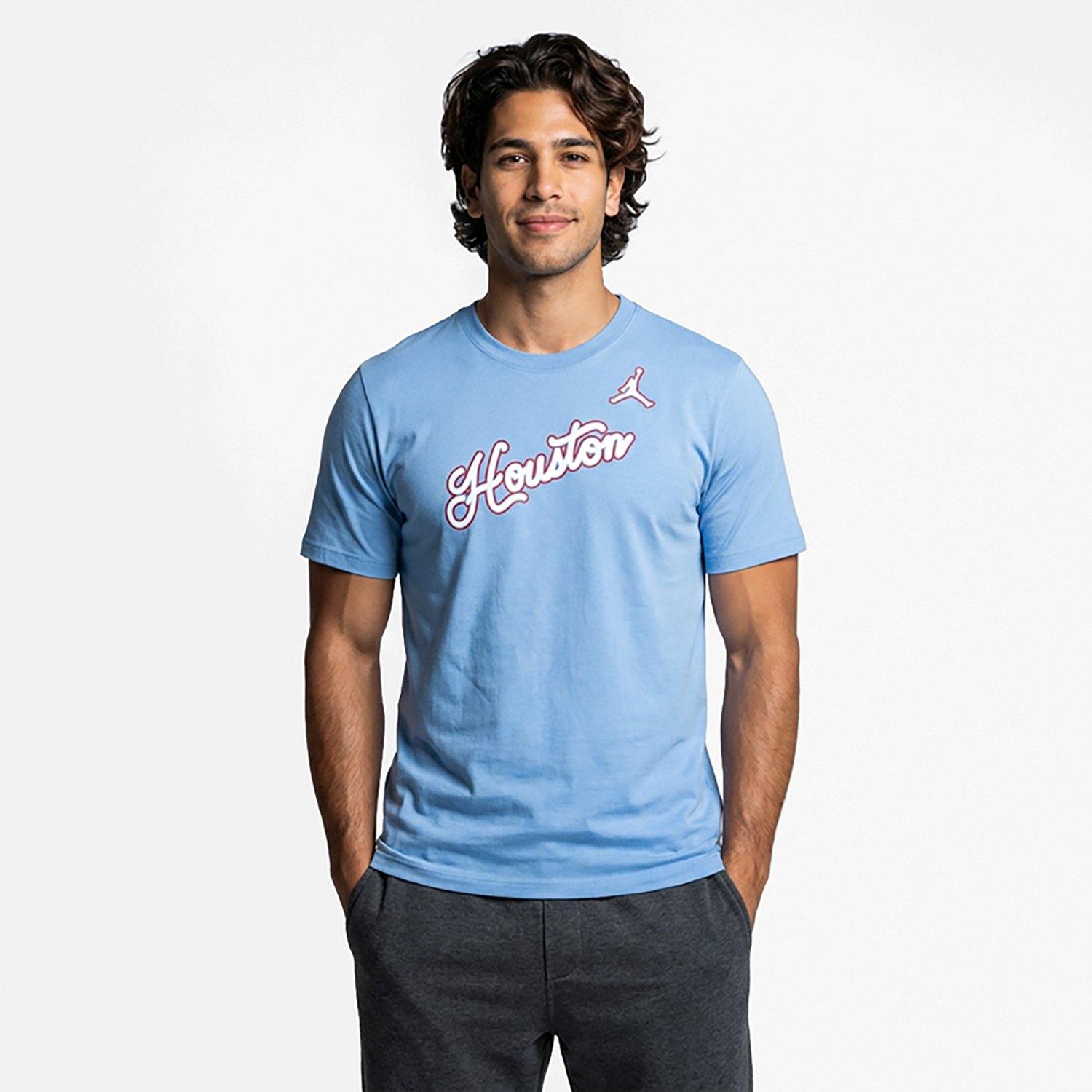Nike Men's Houston Cougars Core T-shirt - view number 2