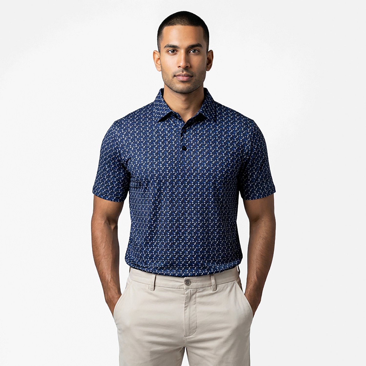 Callaway Men's Confetti Chevron Polo Shirt