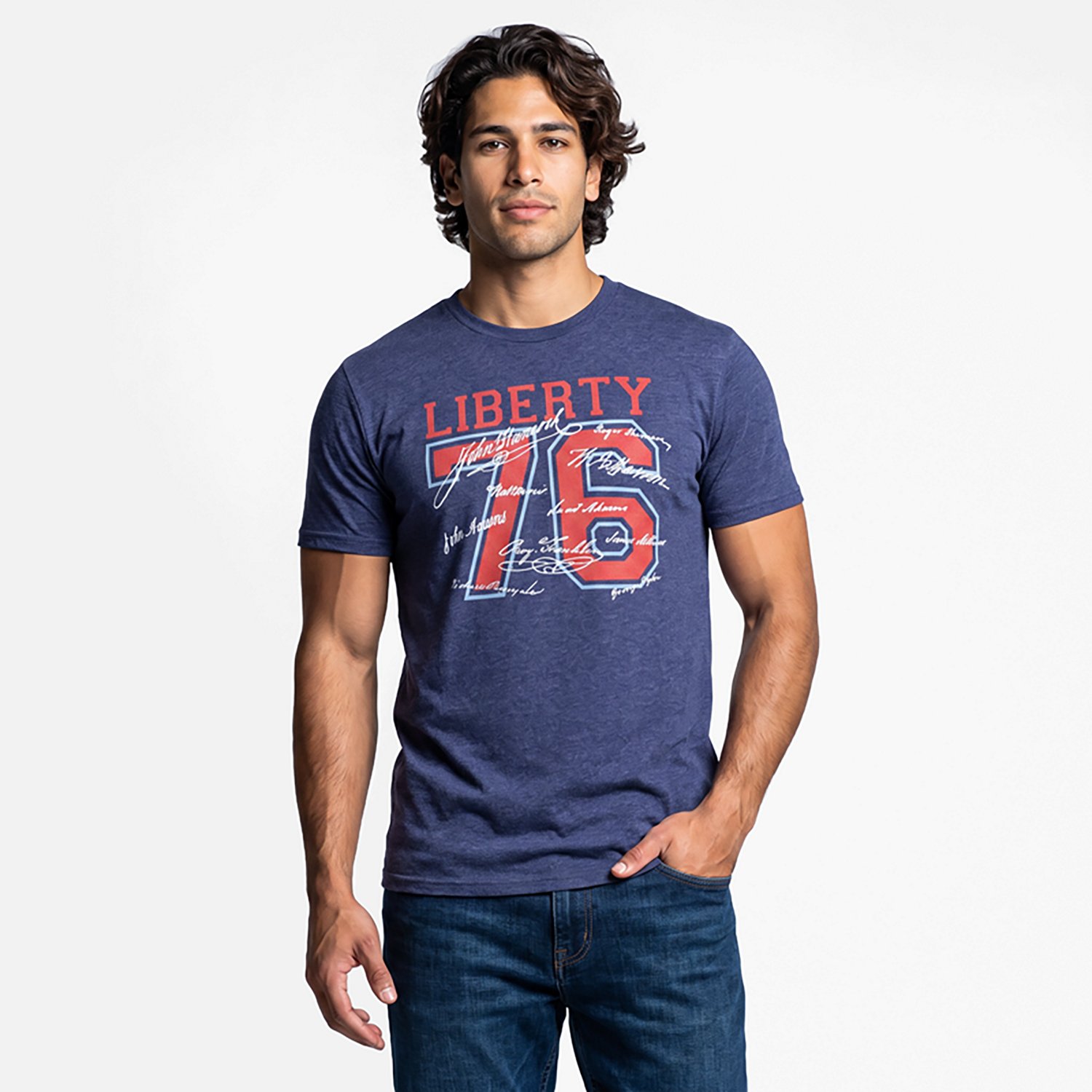 Academy Sports + Outdoors Men's Americana Liberty 76 T-shirt