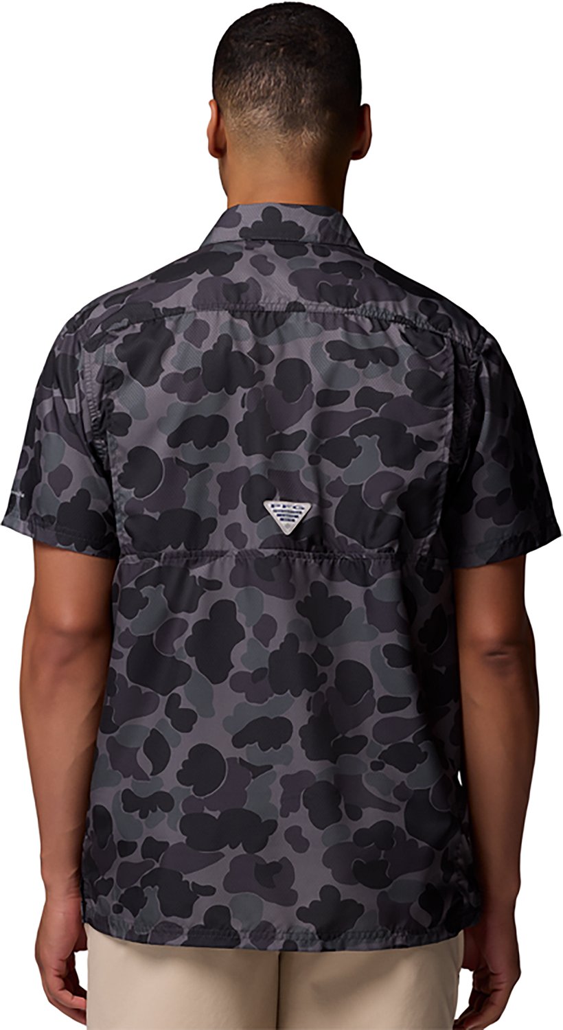 Columbia Sportswear Men's University of South Carolina Collegiate Super Slack Tide Camo Shirt - view number 3