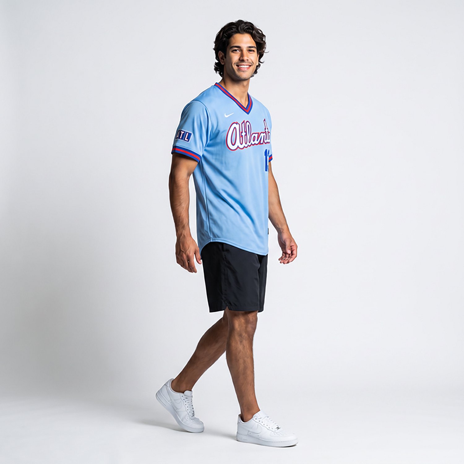 Nike Men's Atlanta Braves 2026 City Connect Replica Ronald Acuna Jr #13 Jersey - view number 2