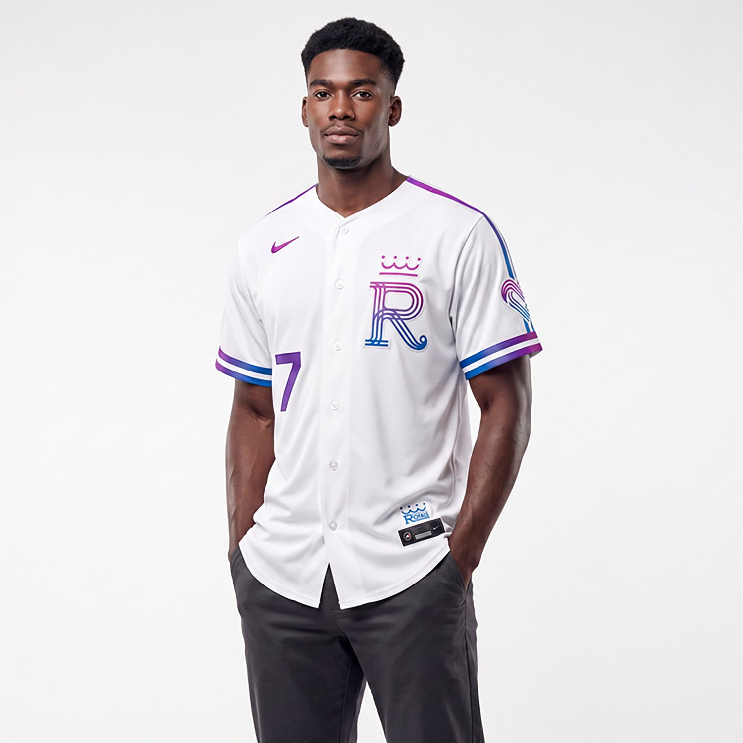 Nike Men's Kansas City Royals 2026 City Connect Replica Bobby Witt Jr #7 Jersey