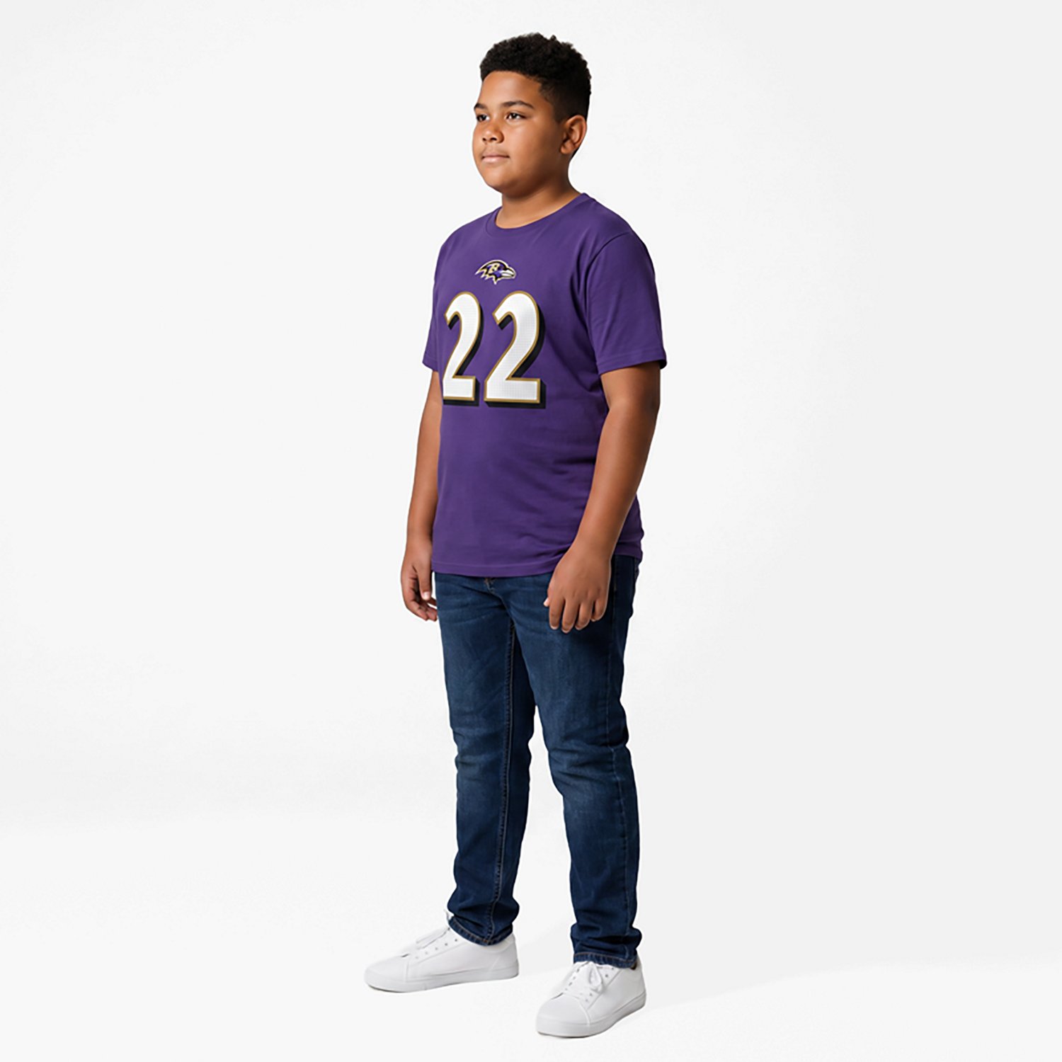 Nike Boys' Ravens D. Henry Fuse N&N T-shirt - view number 3