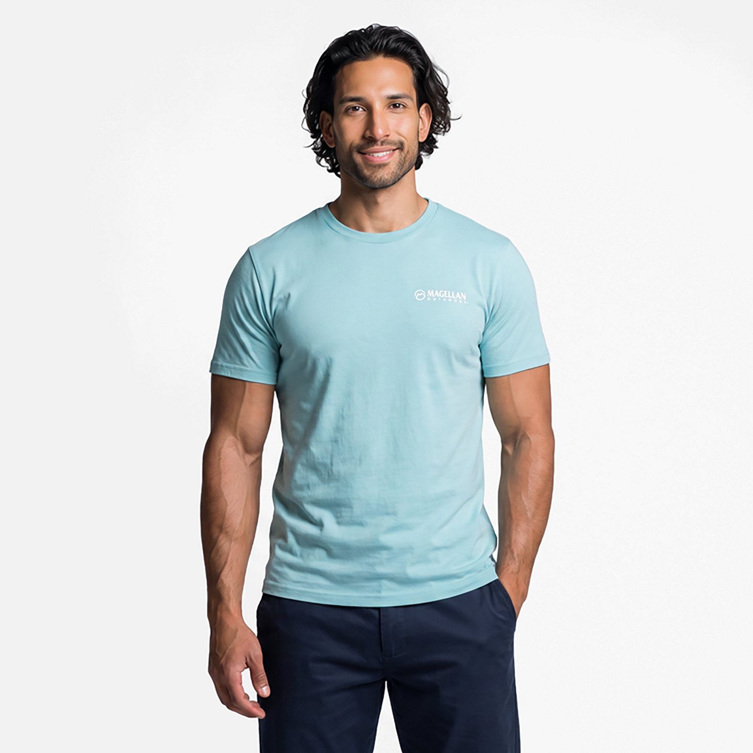 Magellan Outdoors Men's Mahi Salt Logo T-shirt