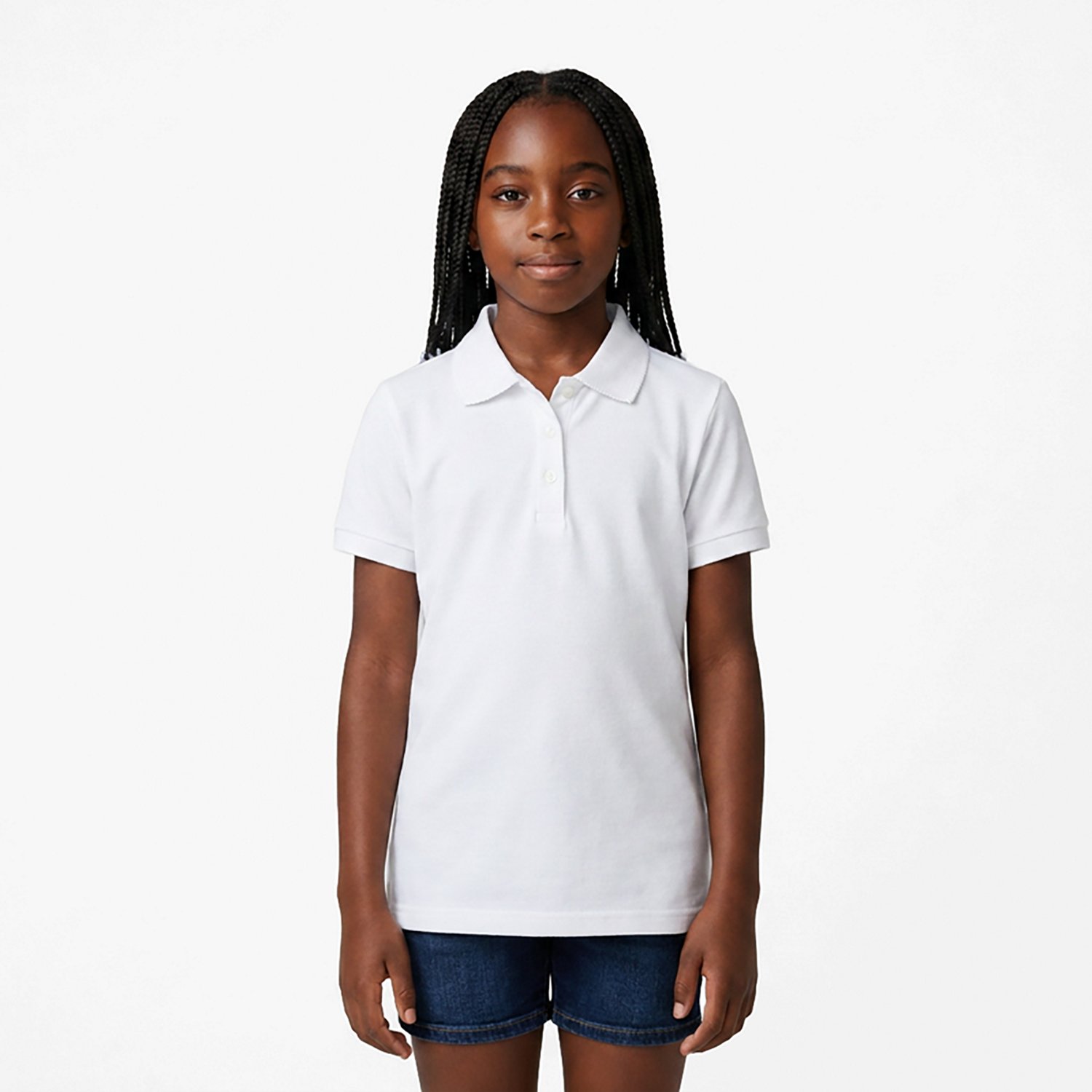 Russell Athletic Girls’ Uniform Polo 2-Pack