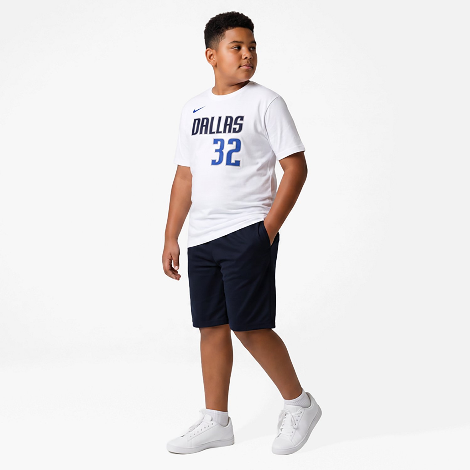 Nike Kids' Dallas Mavericks Cooper Flagg Association Name and Number Short Sleeve T-shirt - view number 3