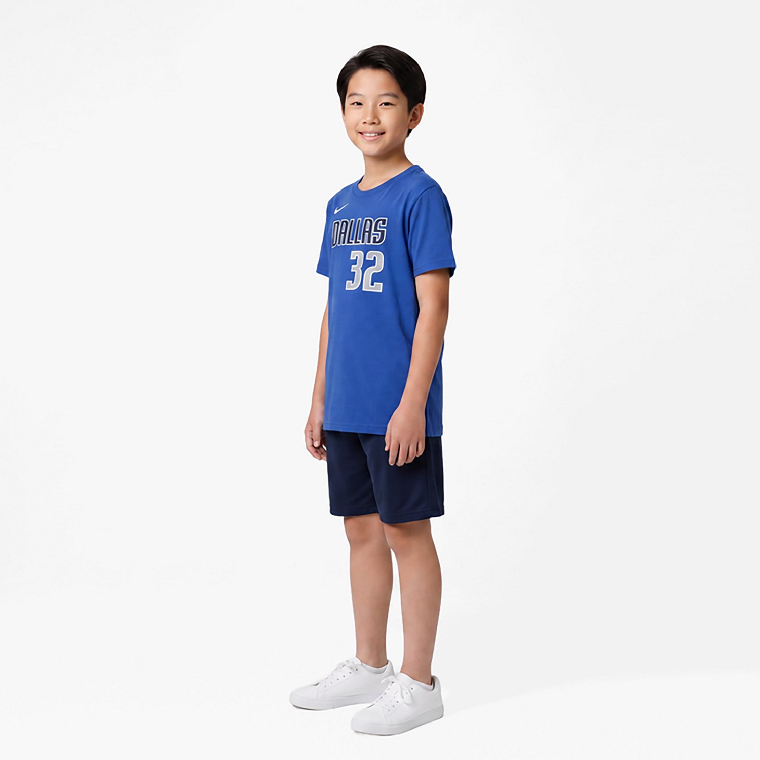 Nike Kids' Dallas Mavericks Cooper Flagg Icon Name and Number Short Sleeve T-shirt - view number 3