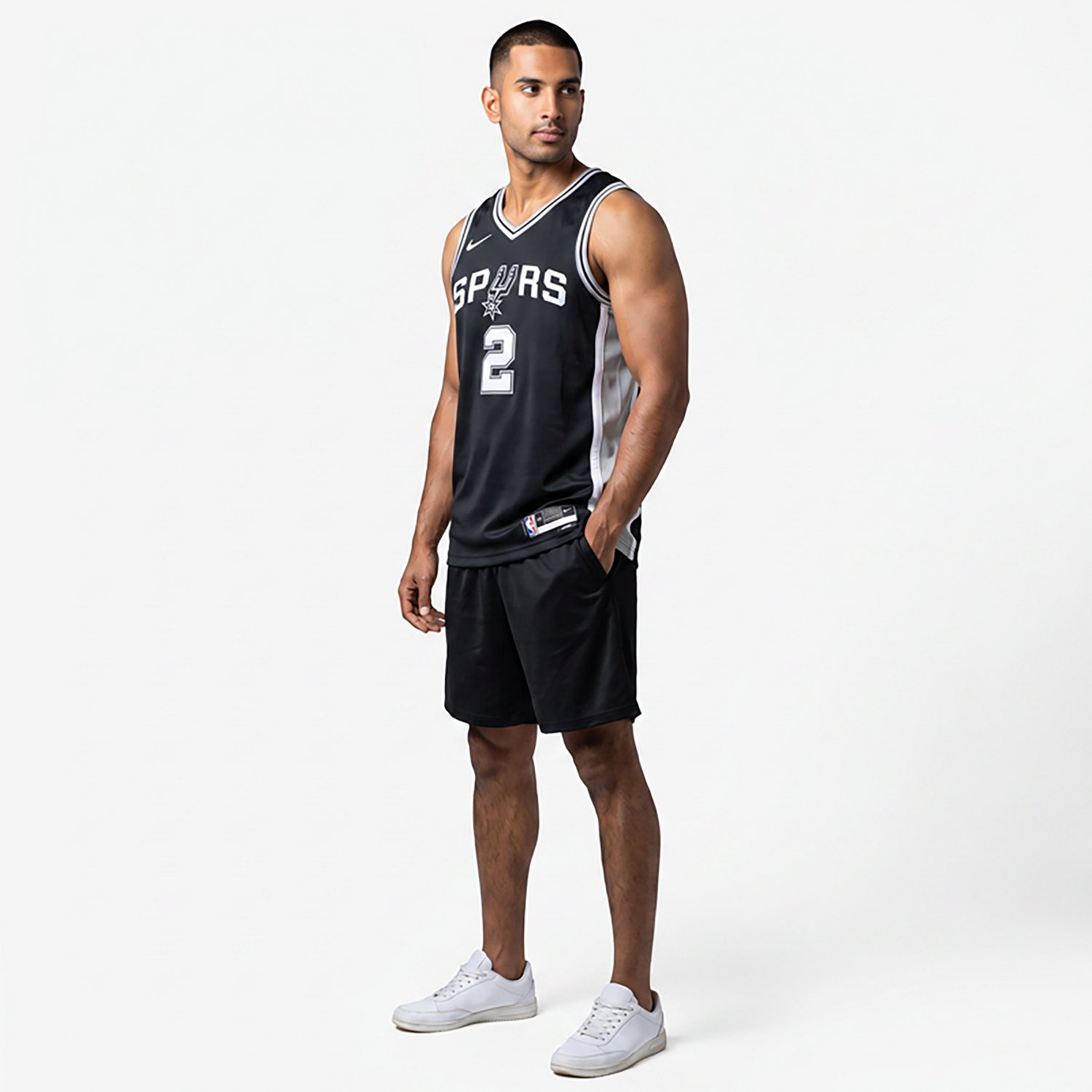 Unisex Nike Dylan Harper San Antonio Spurs 2025 NBA Draft First Round Pick Swingman Jersey - Icon Edition - view number 2