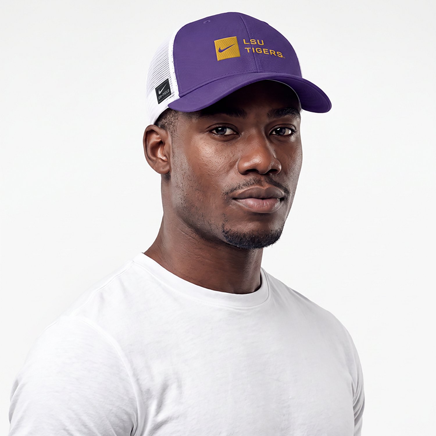 Nike Louisiana State University Sideline Gameday Structured Trucker Cap