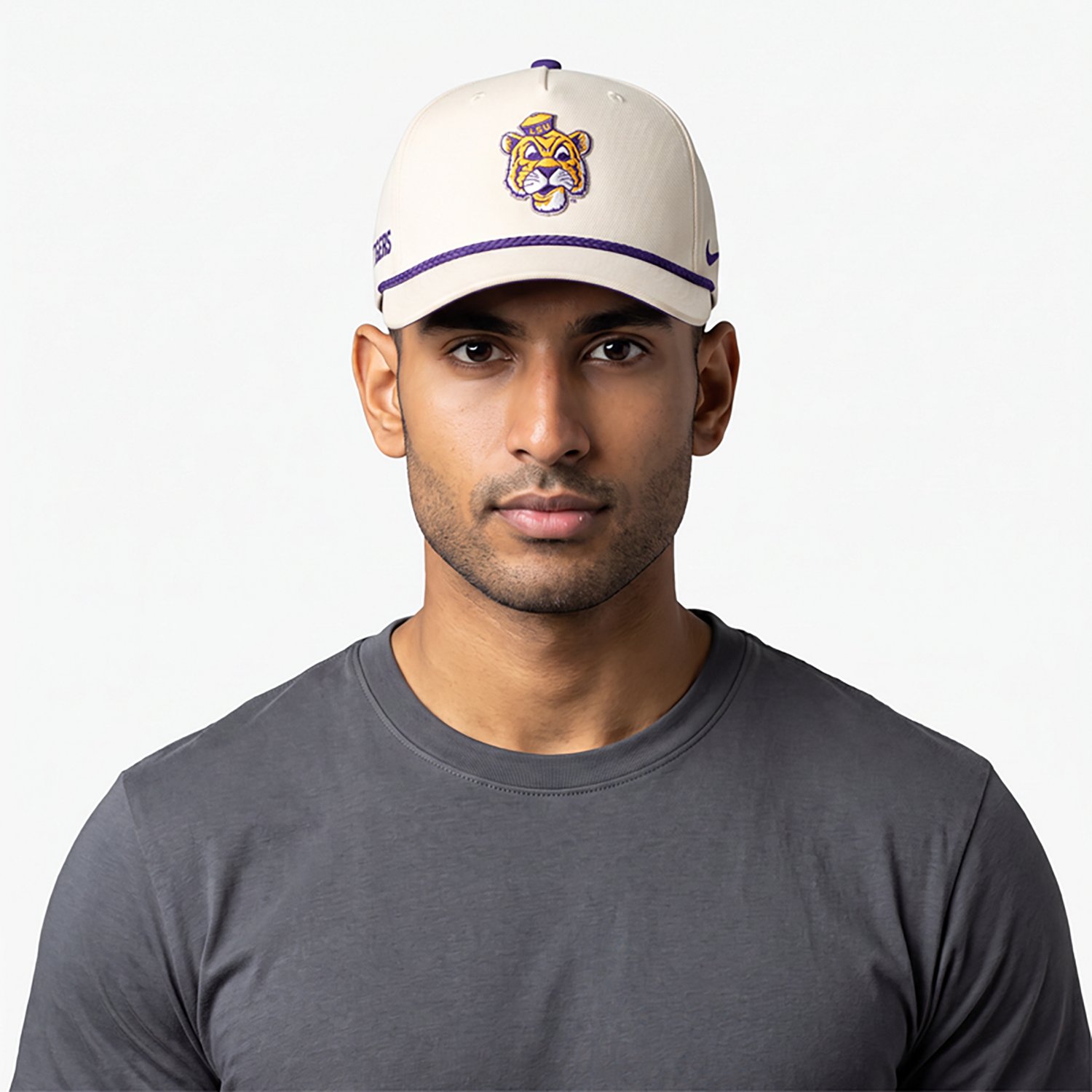 Unisex Nike LSU Tigers Legacy Vintage Rope Rise Adjustable Hat - view number 2