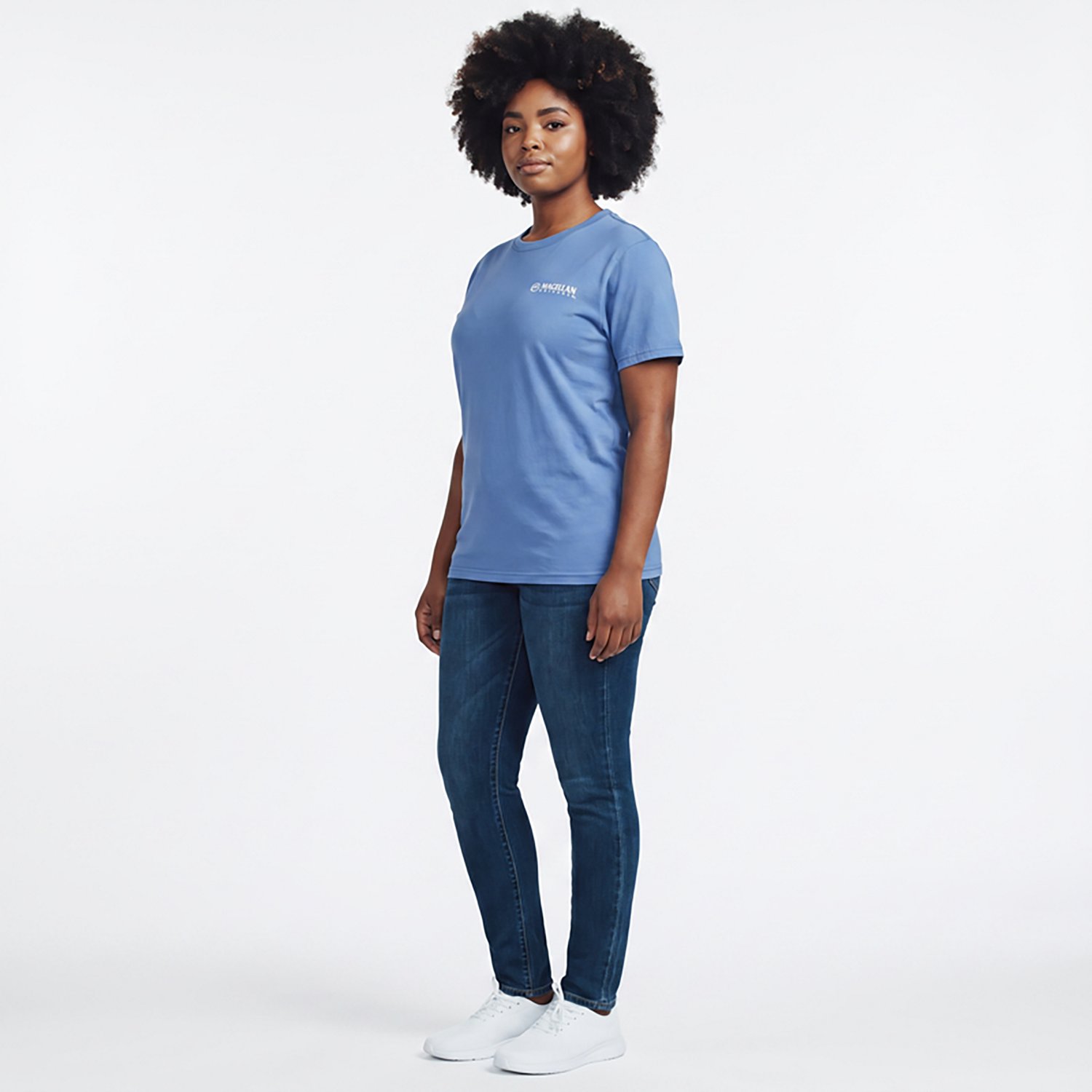 Magellan Outdoors Women's Floral Whitetail T-Shirt - view number 2