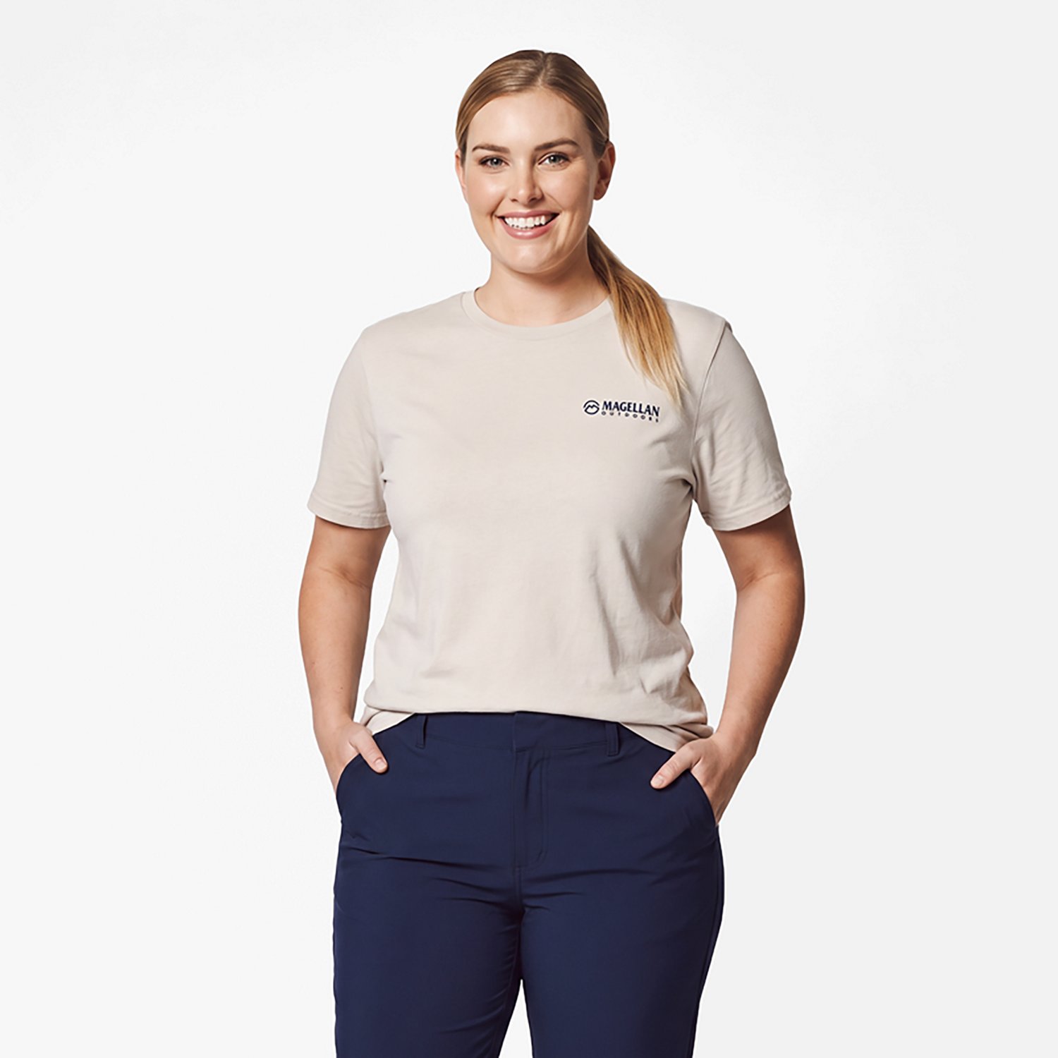 Magellan Outdoors Women's Doodle Beach Short Sleeve T-shirt - view number 2