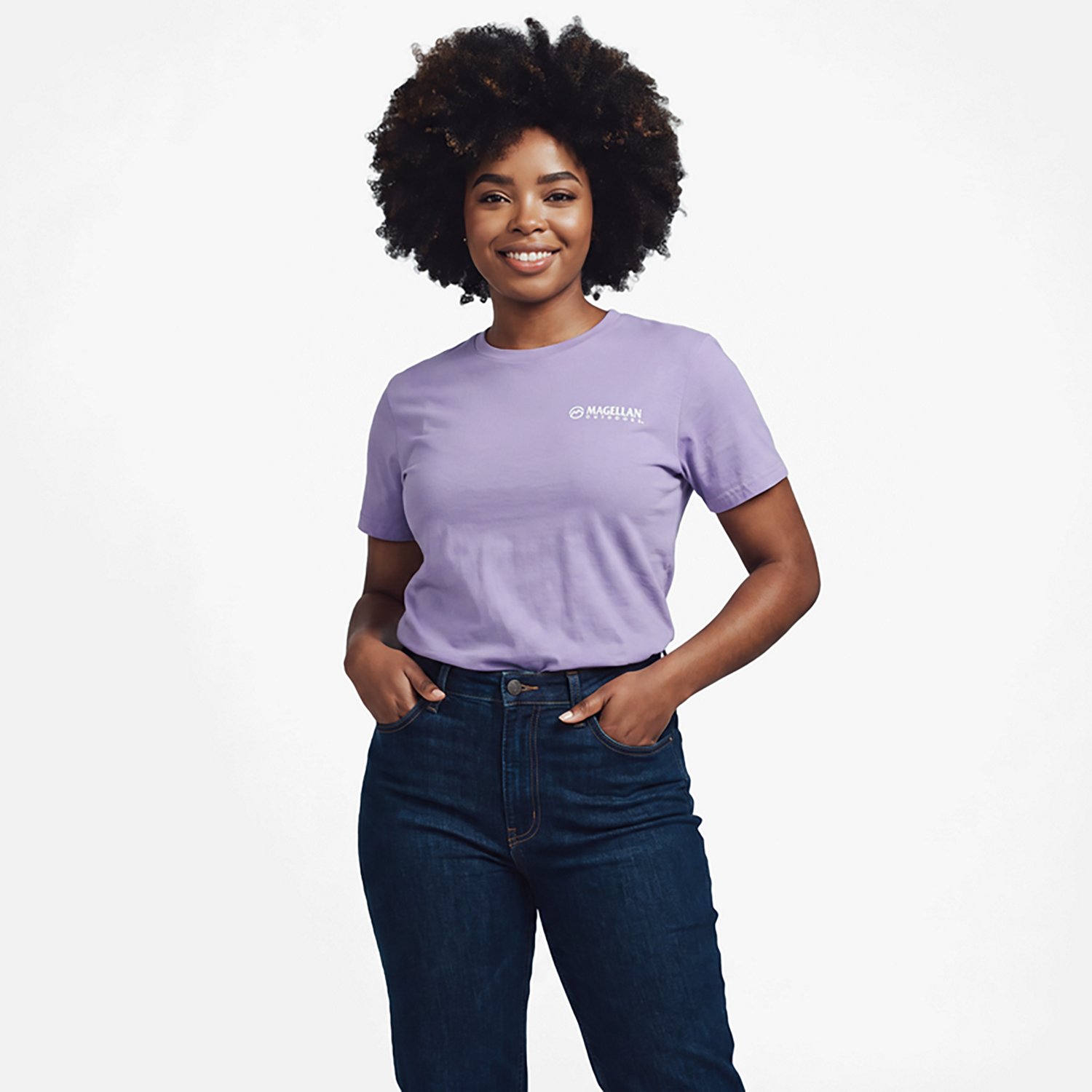 Magellan Outdoors Women’s Tumbler Paradise Graphic Short Sleeve T‑Shirt