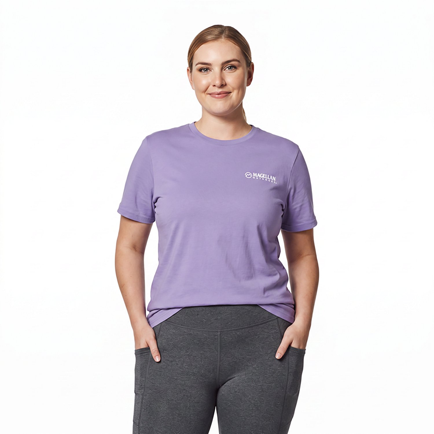 Magellan Outdoors Women's Doodle Beach Short Sleeve T-shirt