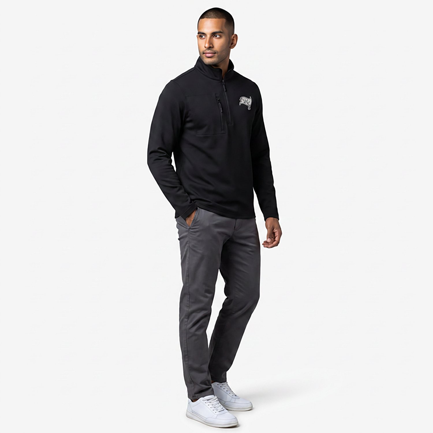 Antigua Men's Tampa Bay Buccaneers Insider 1/4-Zip Pullover Top
