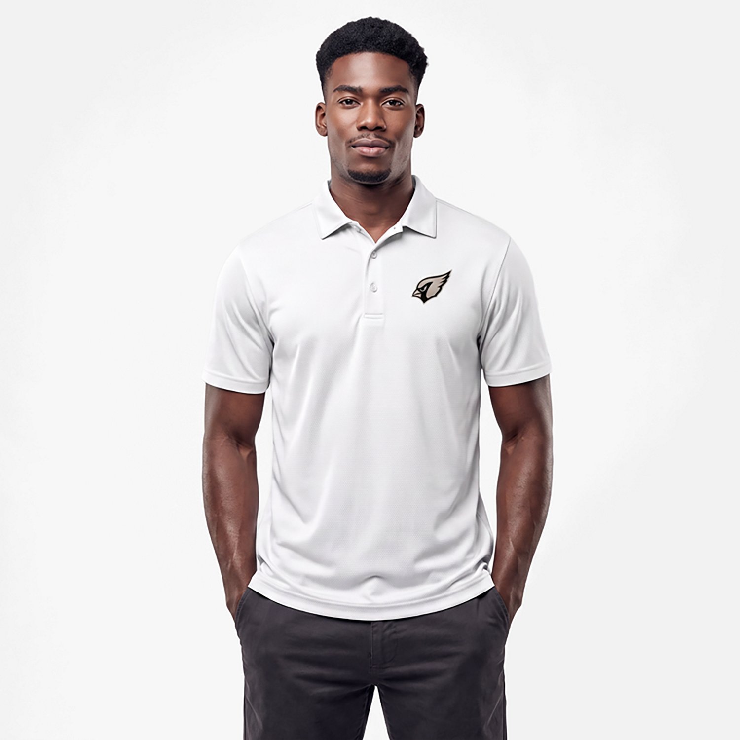 Antigua Men's Arizona Cardinals Ellipse Polo Shirt