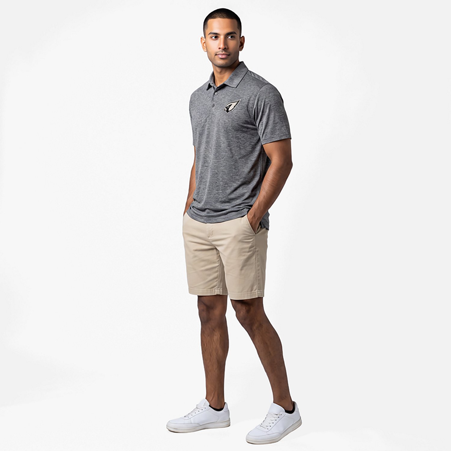 Antigua Men's Arizona Cardinals Par 3 Polo Shirt - view number 2
