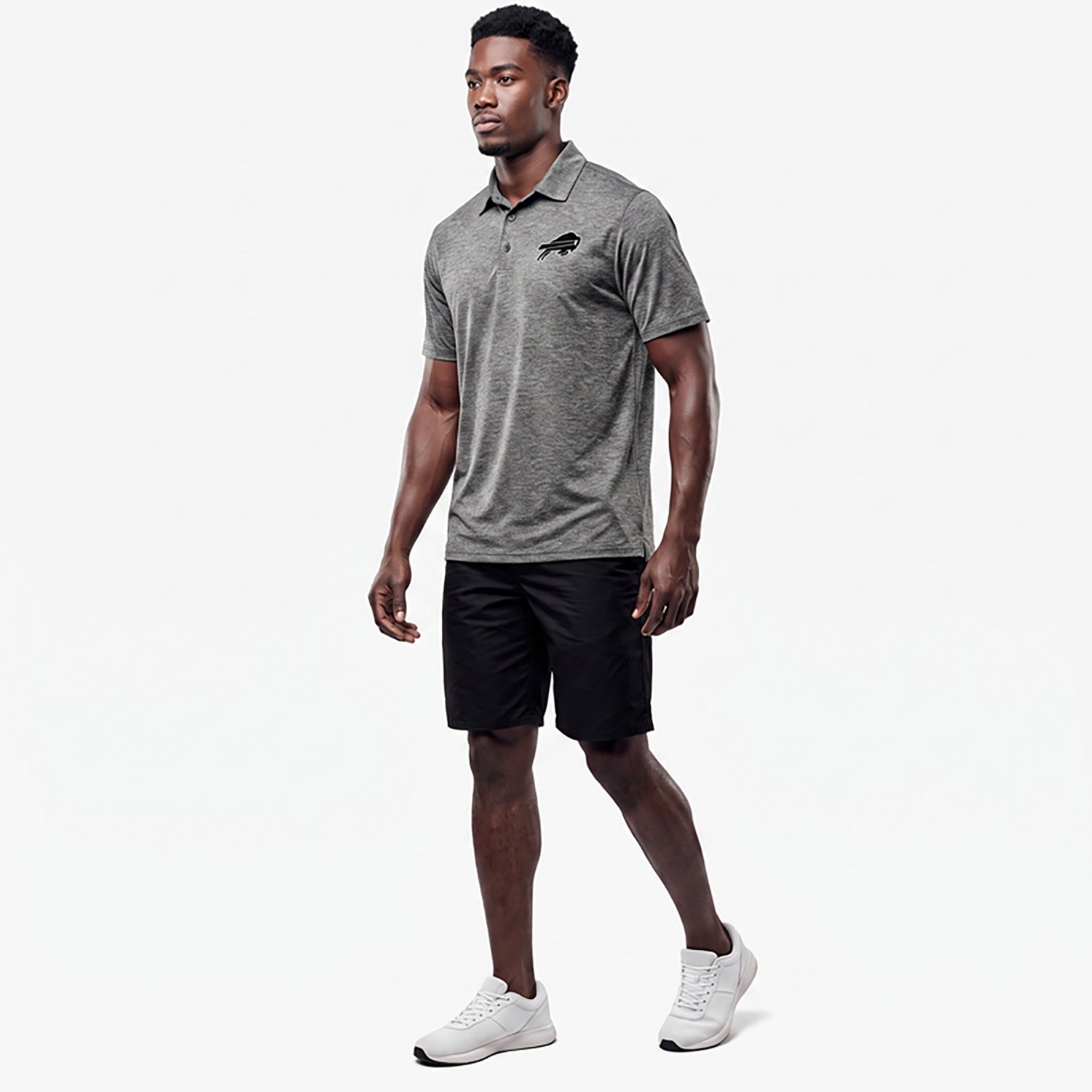 Antigua Men's Buffalo Bills Par 3 Polo Shirt - view number 2