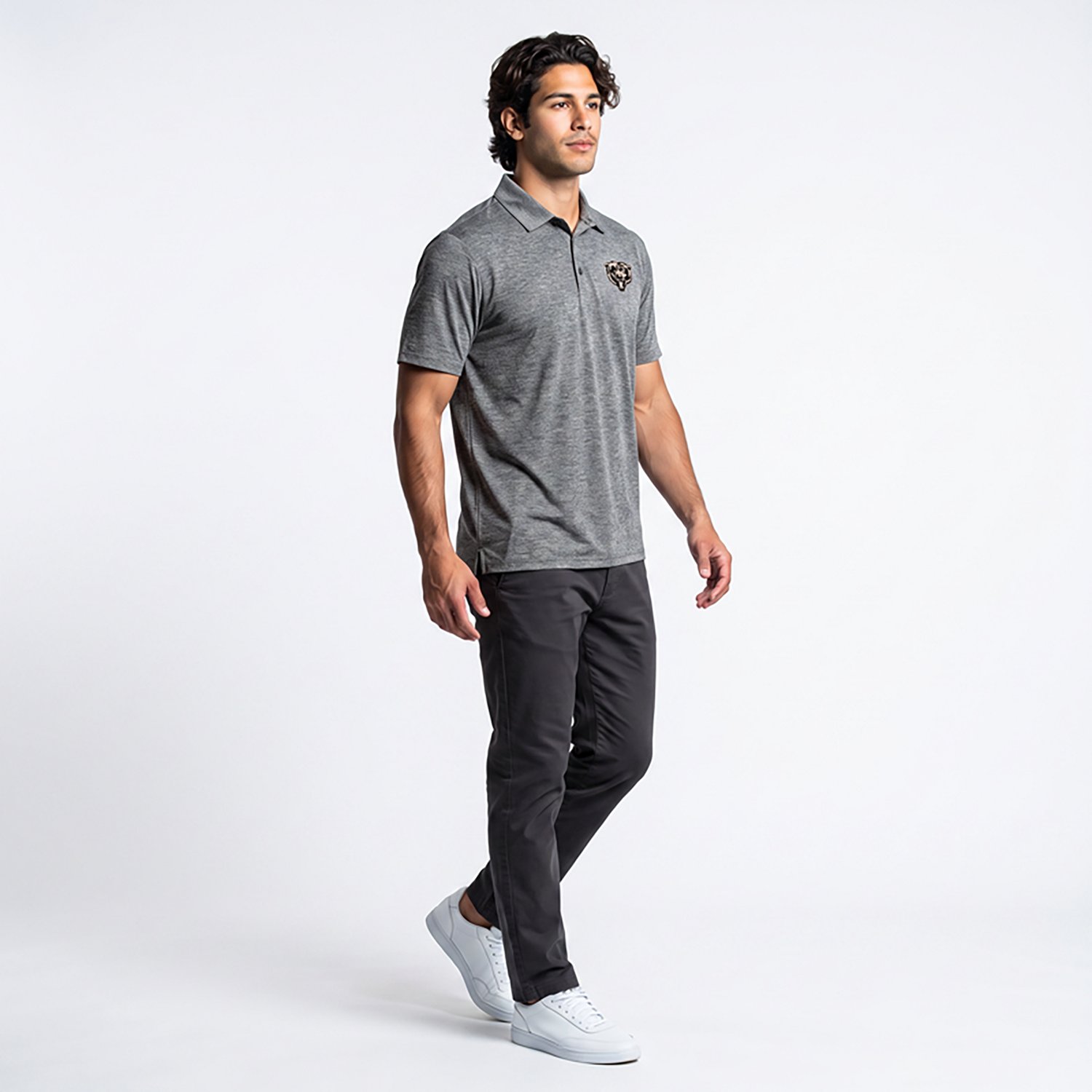 Antigua Men's Chicago Bears Par 3 Polo Shirt